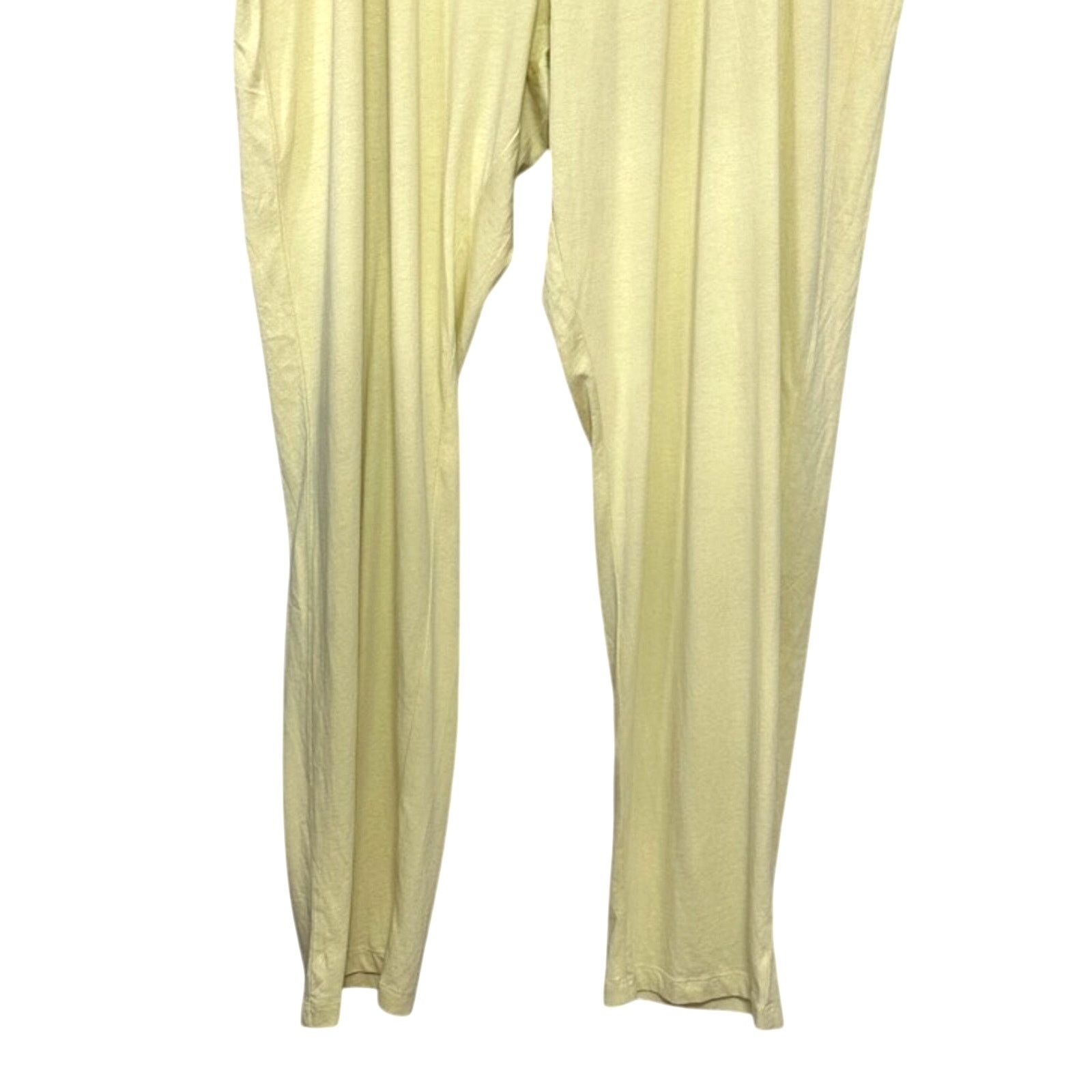 Other Open Edit Pull-On Pants Pocket Knit Yellow Women's 2X NWOT Size 40" / US 18 - 3 Thumbnail