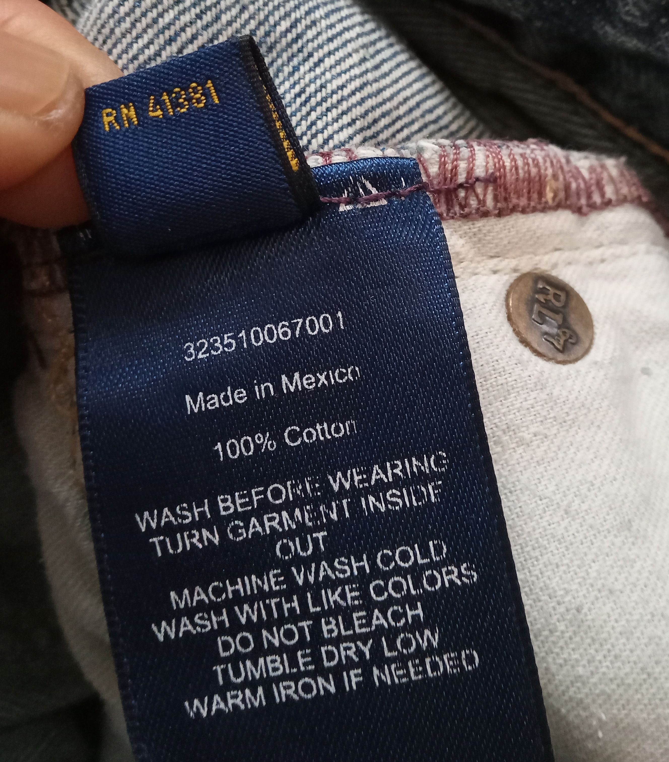 Polo Ralph Lauren Polo Ralph Lauren Distressed Jeans Size US 29 - 5 Thumbnail