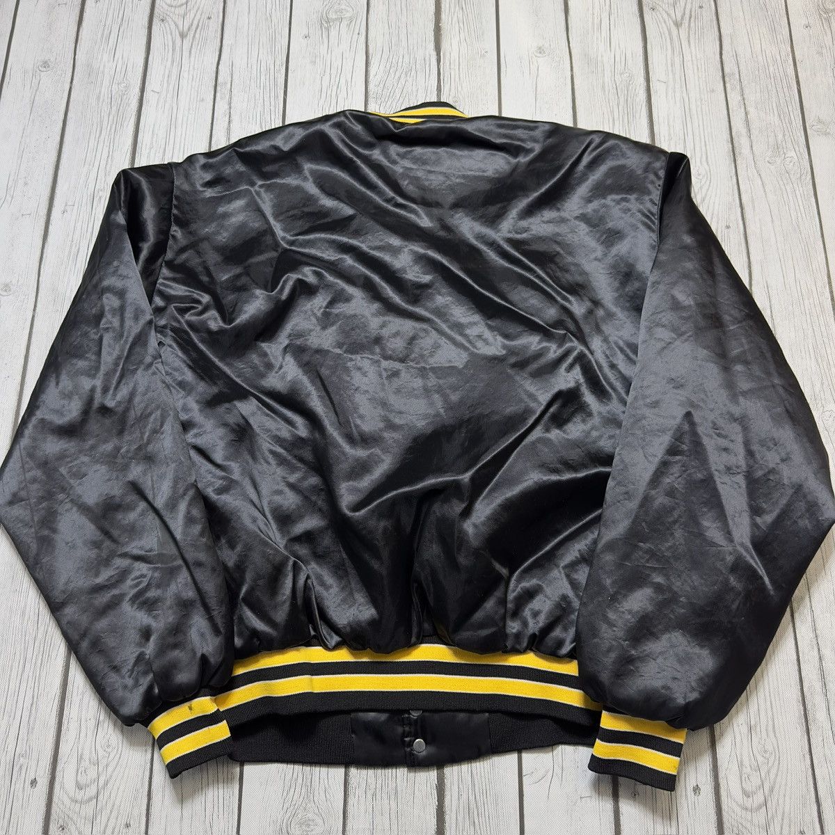 NFL Vintage Pittsburgh Steelers bomber jacket Size US XL / EU 56 / 4 - 2 Thumbnail