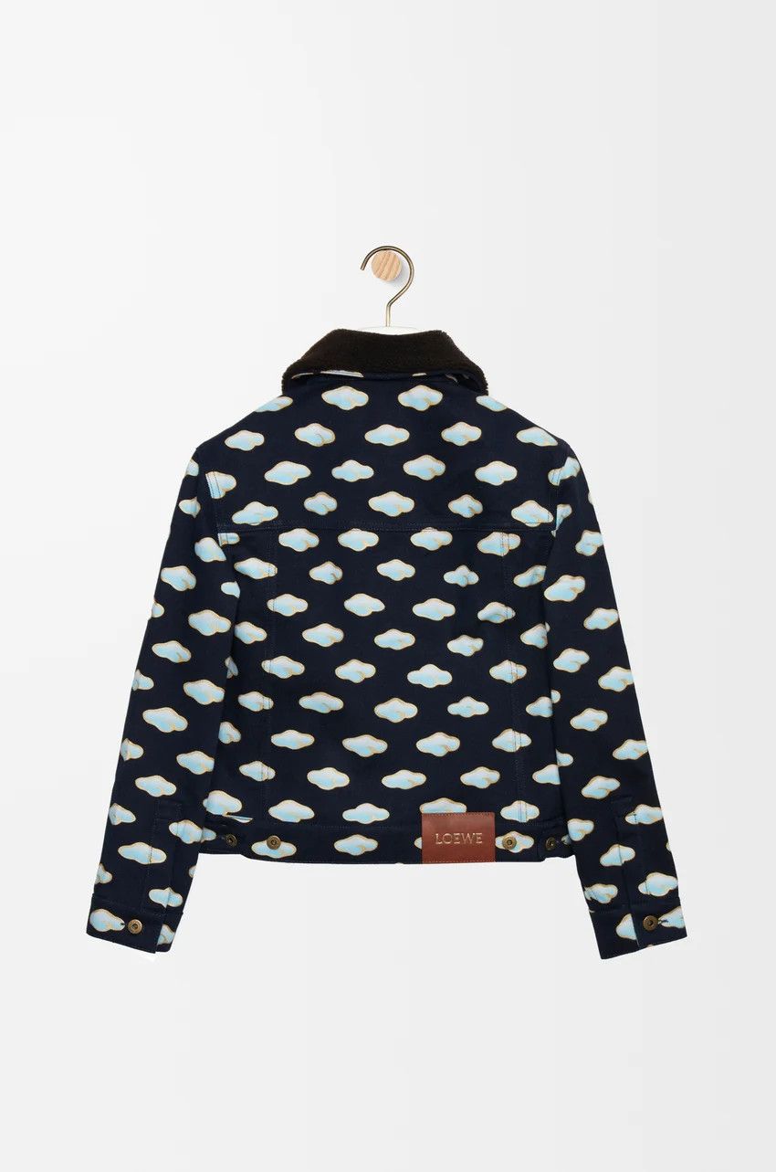 Loewe o1loc1c0525 Denim Jackets in Navy/ Blue Size M / US 6-8 / IT 42-44 - 2 Thumbnail