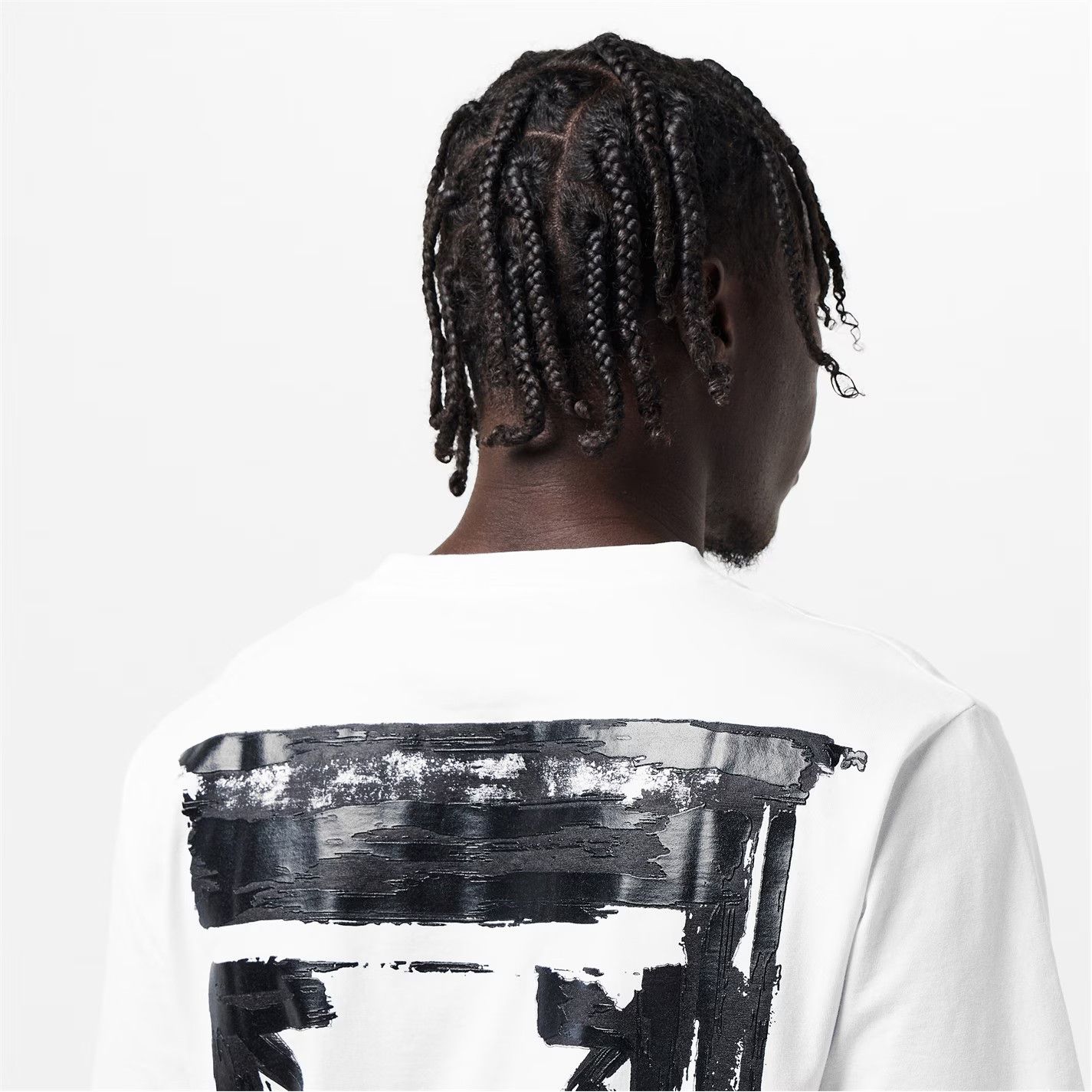 Off-White o1g2r1mq0226 Ink Arrow T-Shirt In White Size US XL / EU 56 / 4 - 5 Thumbnail