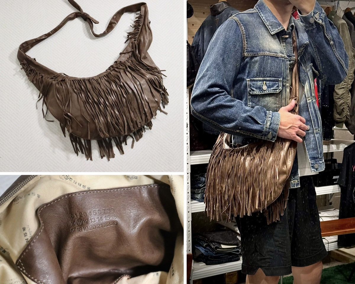 ショルダーバッグ Martin Margiela010/artisanal/leather bag Maison Martin Margiela Leather Shoulder Bag