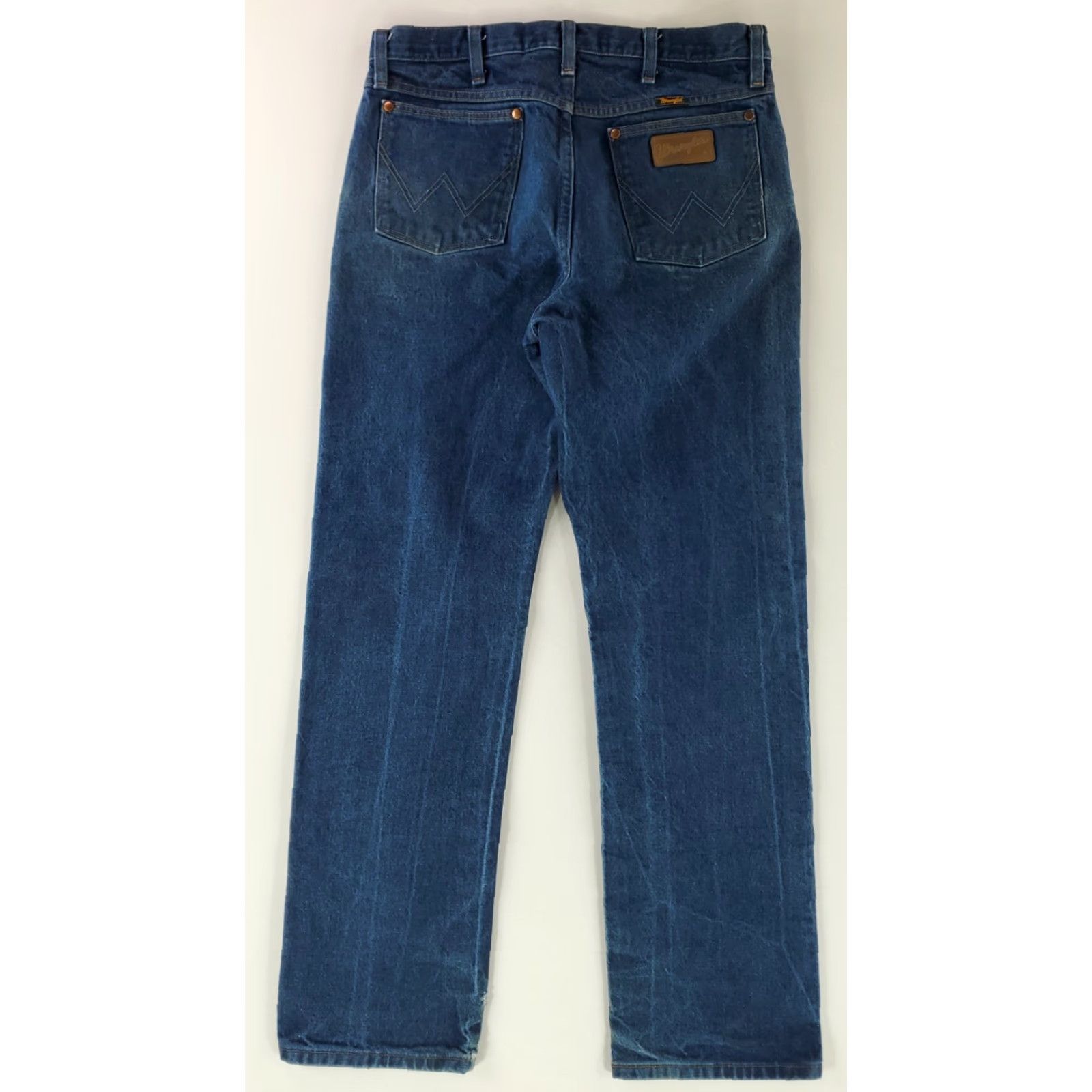 Wrangler VINTAGE Wrangler Jeans 13MWZ Blue Jeans Mens 34 31in Inseam 90s VTG Straight Blue Mens 34 31 Jeans Size US 34 / EU 50 - 7 Thumbnail