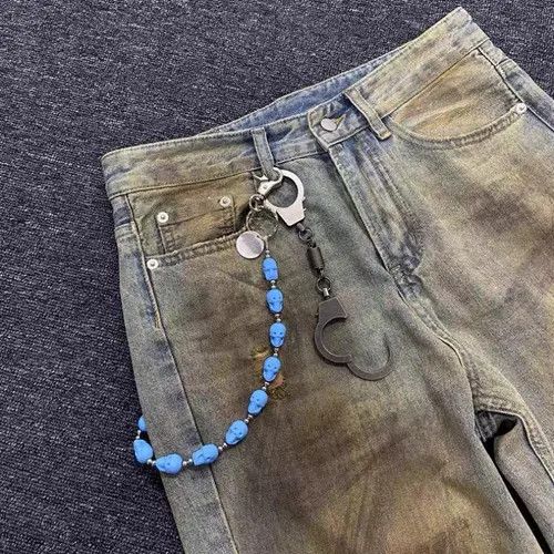 VIBE Bead Flower Three Tier Silvery Pants Chain Size ONE SIZE - 5 Thumbnail