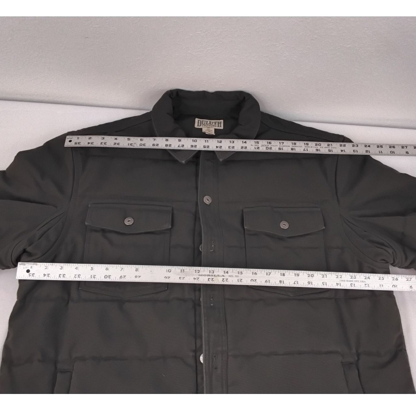 Duluth Trading Company Duluth Trading Co. Canvas Jacket Men's XL Green Lined Size US XL / EU 56 / 4 - 5 Thumbnail