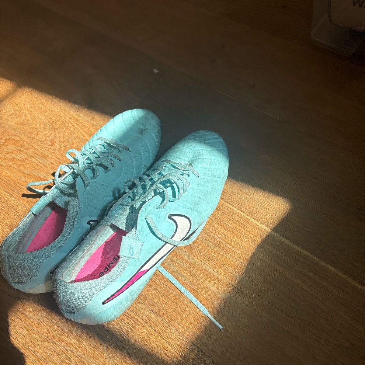 Nike Nike aqua blue cleats Size US 7.5 / EU 40-41 - 5 Thumbnail