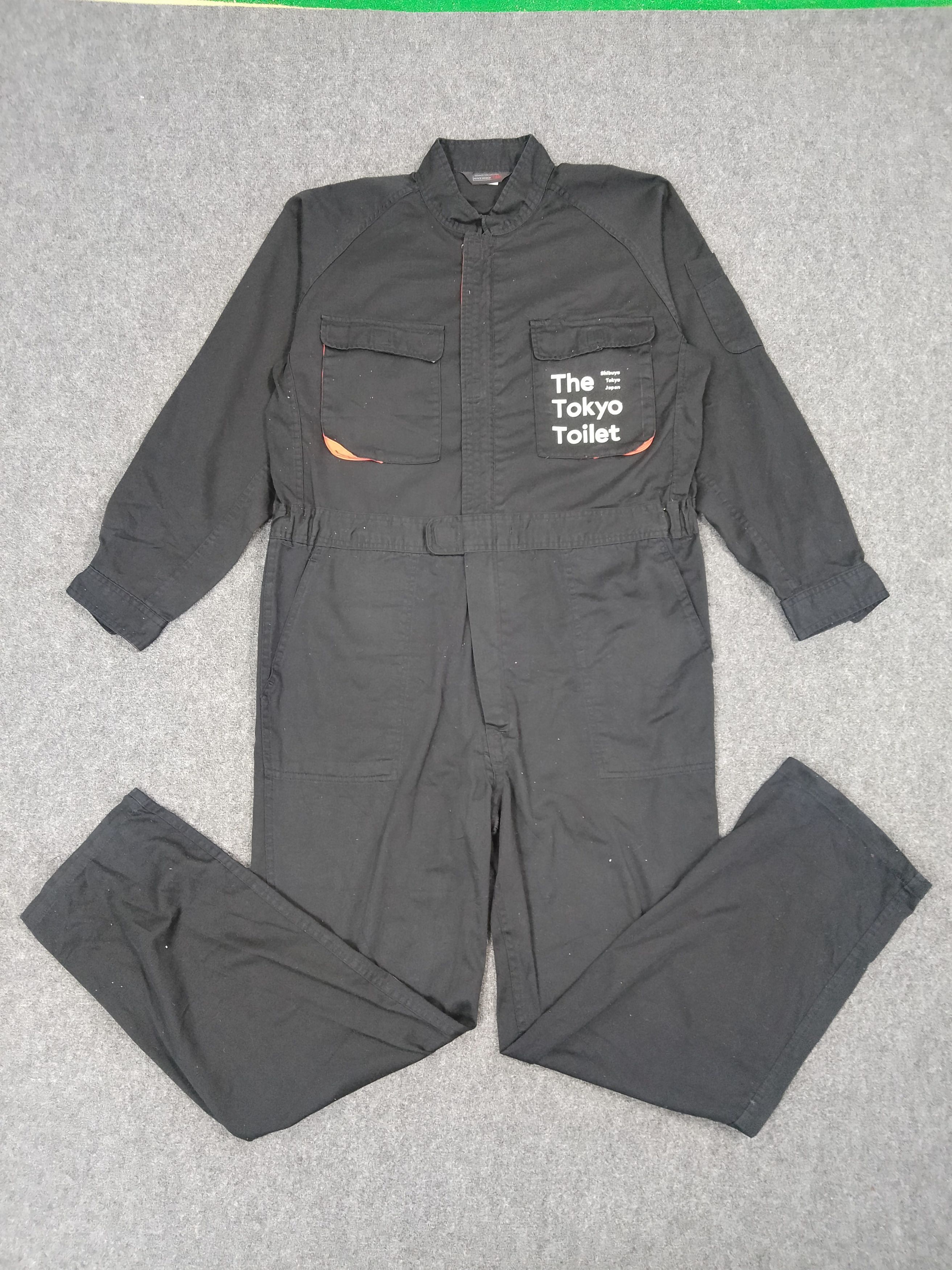 Japanese Brand Vintage The Tokyo Toilet Japanese Coverall Jacket Size US M / EU 48-50 / 2 - 4 Thumbnail