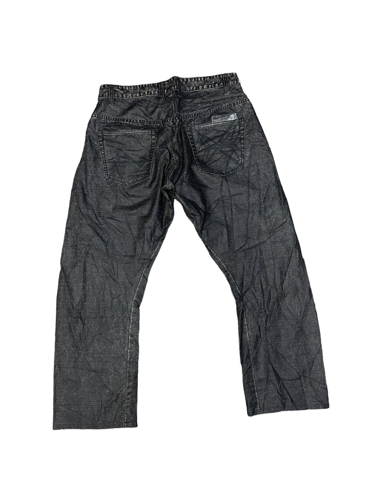 Fiberops × If Six Was Nine × Japanese Brand FIBEROPS WAXED JEANS STRAIGHT CUT Size US 36 / EU 52 - 2 Thumbnail