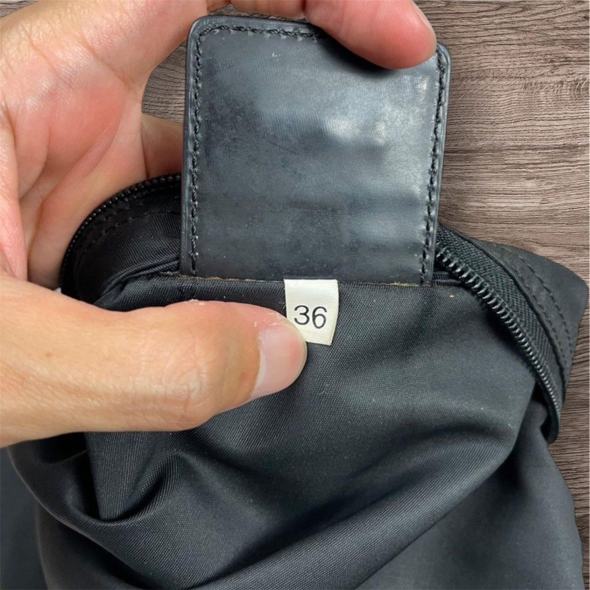 Prada Vintage Prada Nylon Bag Size ONE SIZE - 6 Thumbnail