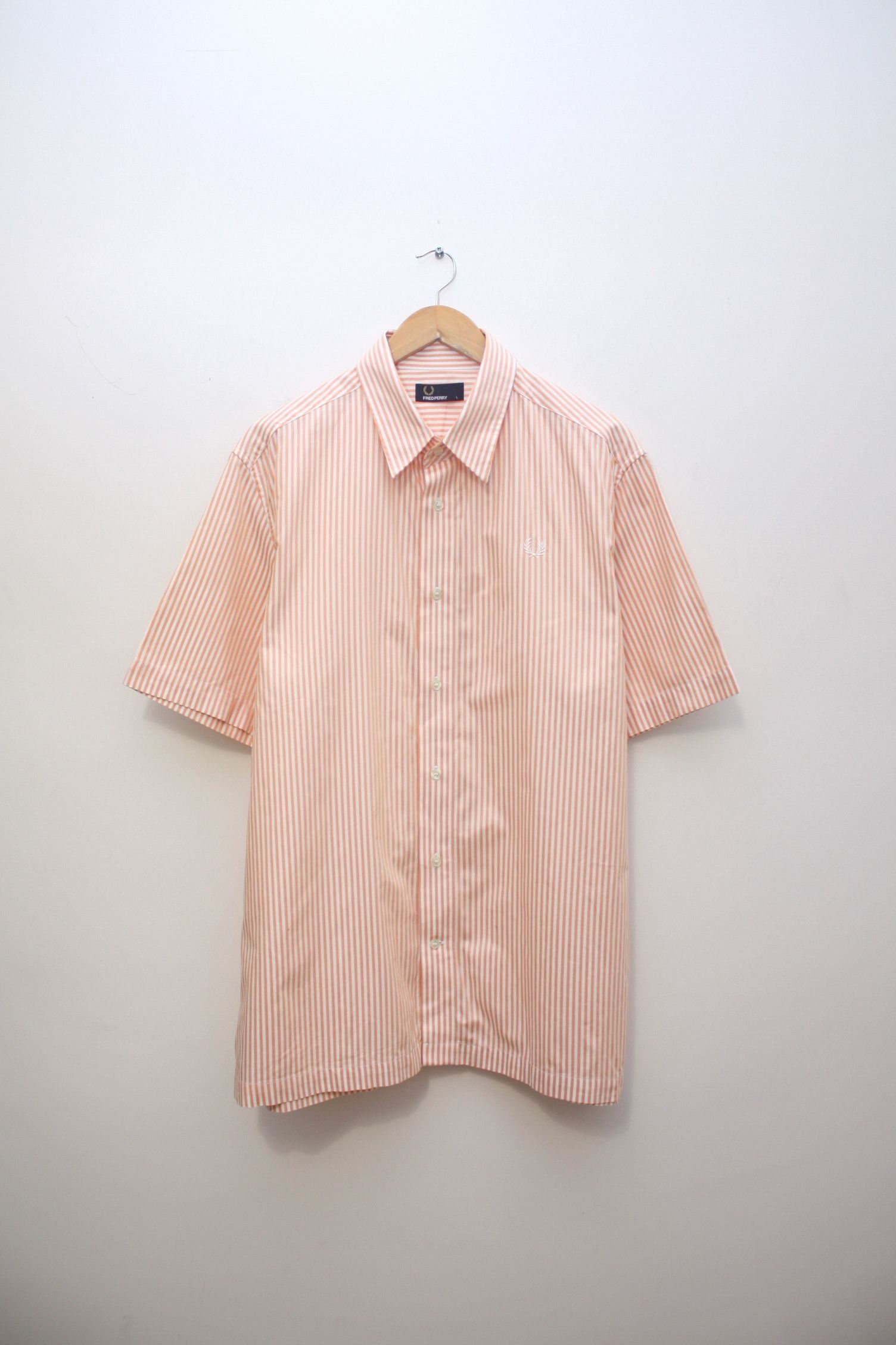 Fred Perry Fred Perry Summer Short Sleeve Striped Shirt Men's Large Size US L / EU 52-54 / 3 - 3 Thumbnail