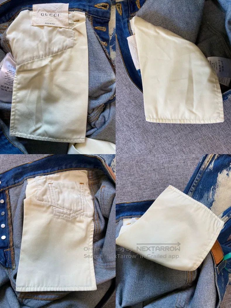 Gucci Gucci Tie-dyed printed rivet jeans Size US 32 / EU 48 - 6 Thumbnail