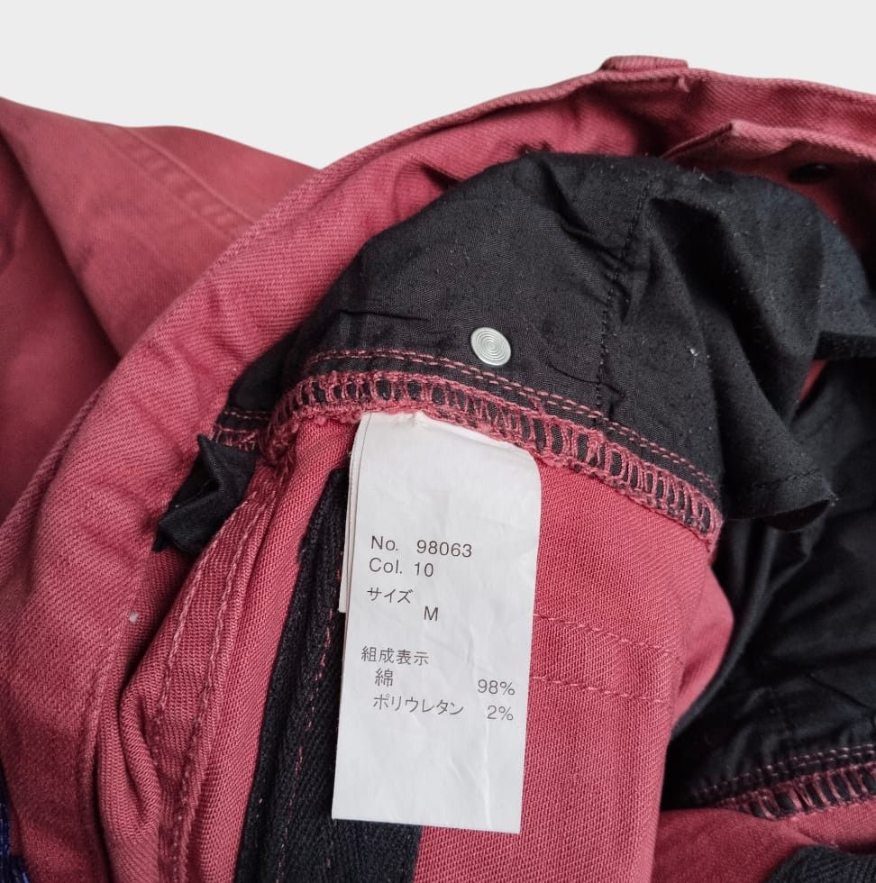 semanticdesign Semantic design maroon bloody whisker effect jean Size US 31 - 6 Thumbnail