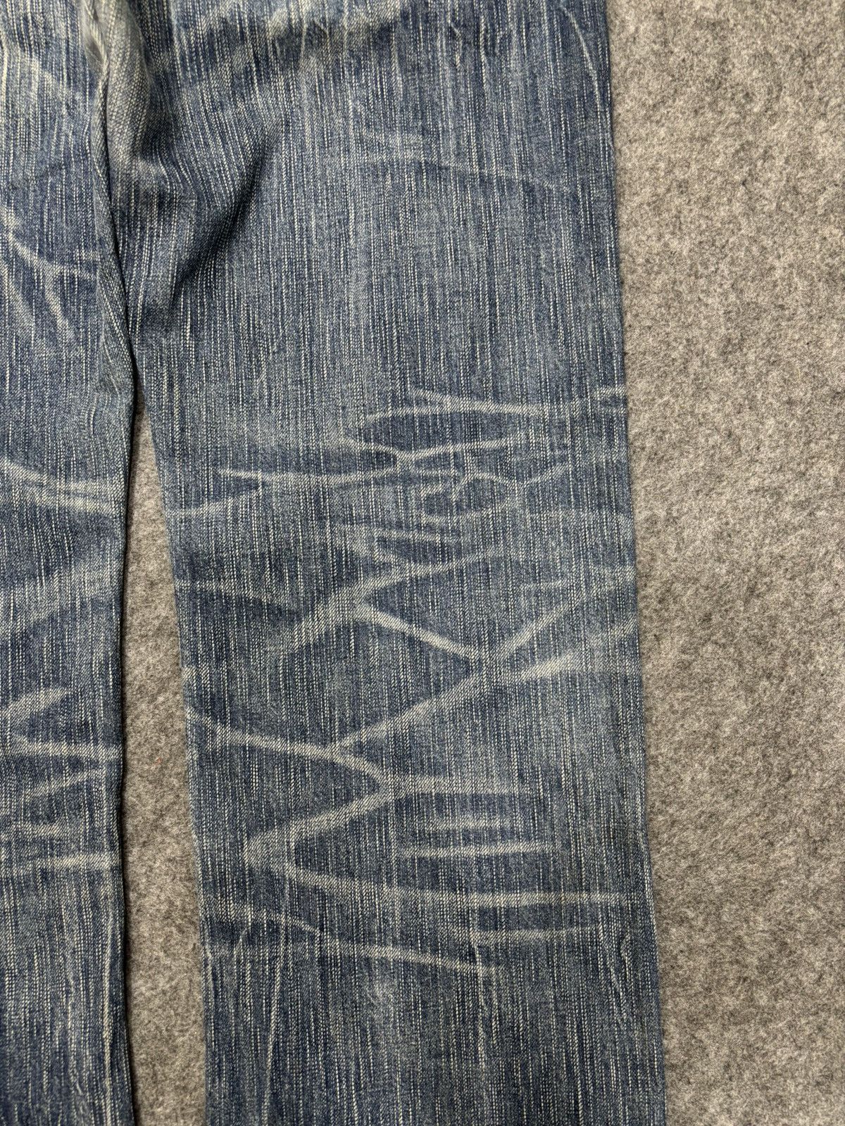 Edwin 💥Insane Fades💥Rare Edwin 503 All Out Fades Denim F655 Size US 33 - 11 Thumbnail