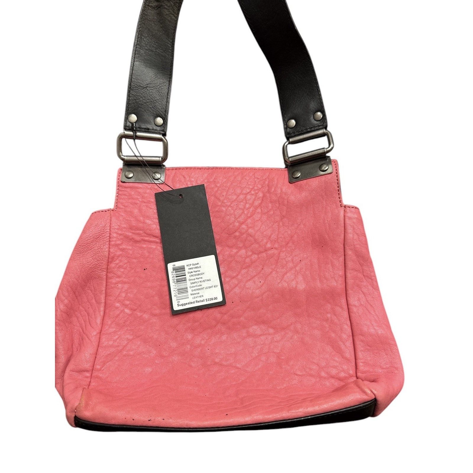& Other Stories KENNETH COLE CROSS BODY SOFT LEATHER WITH PINK BROWN BAG Size ONE SIZE - 2 Thumbnail