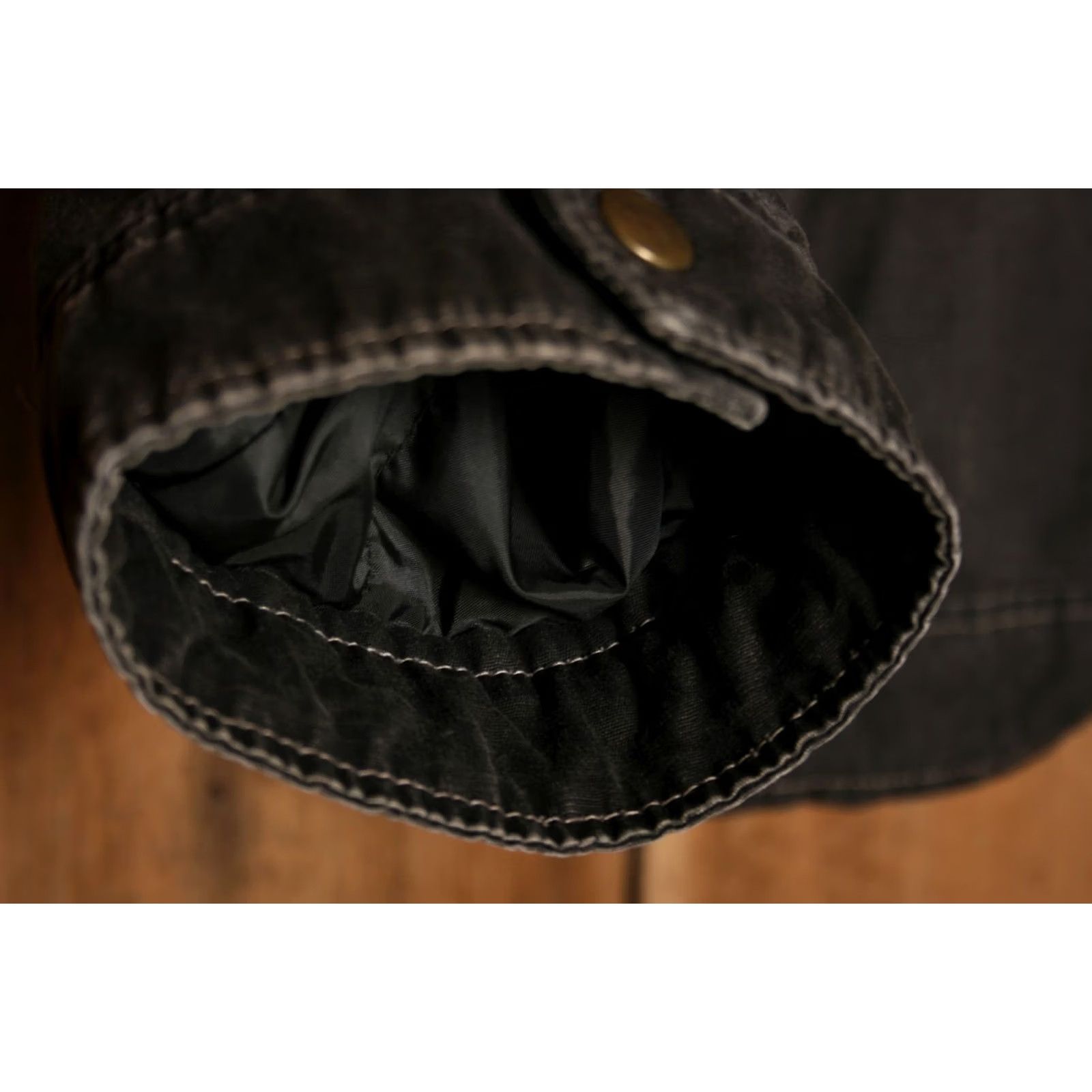 Vintage Buckle Brown Washed Canvas Quilt Lined Insulated Short Jacket Sz. XL Mens Size US 36 / EU 52 - 5 Thumbnail