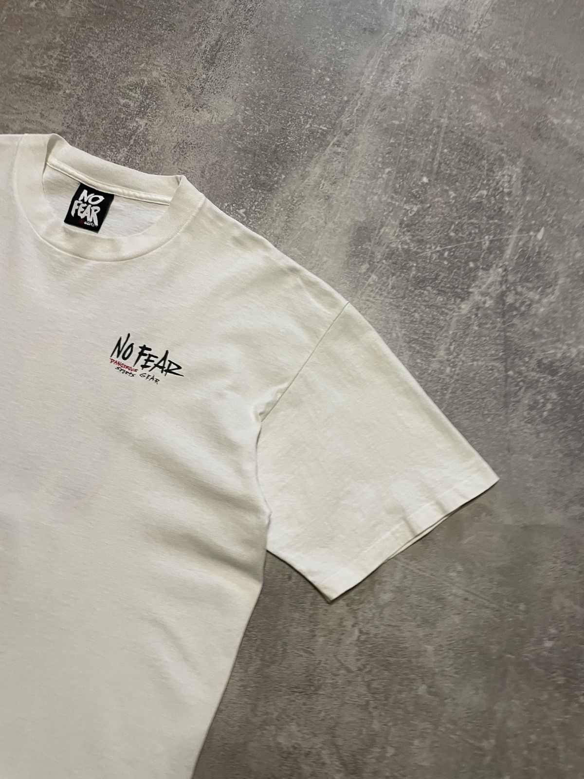 No Fear Vintage No Fear Made In USA T-Shirt Single Stitch 90s Size US XL / EU 56 / 4 - 6 Thumbnail