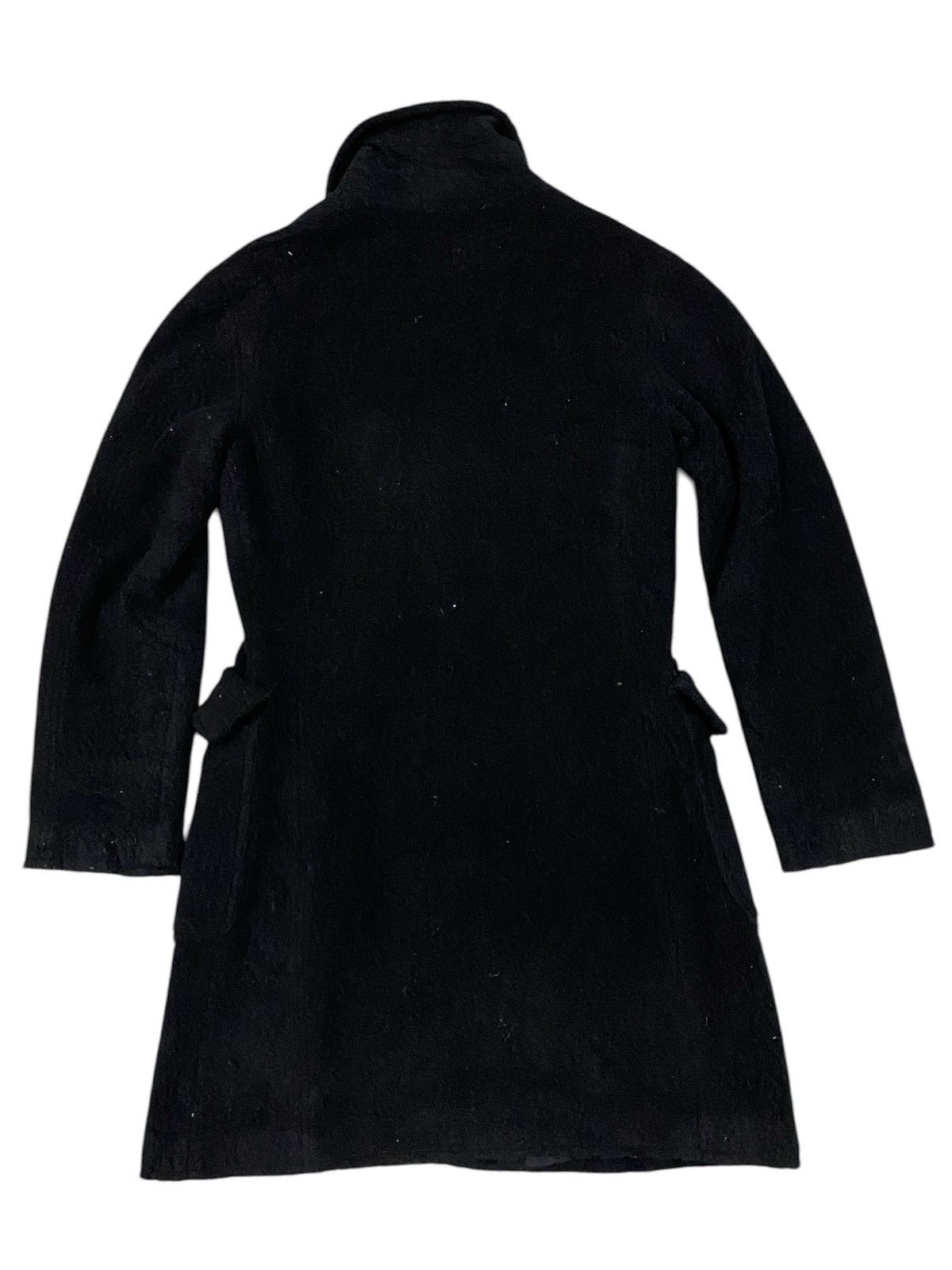 Emporio Armani EMPORIO ARMANI MEN COAT WOOL JACKET BLACK Size US S / EU 44-46 / 1 - 3 Thumbnail
