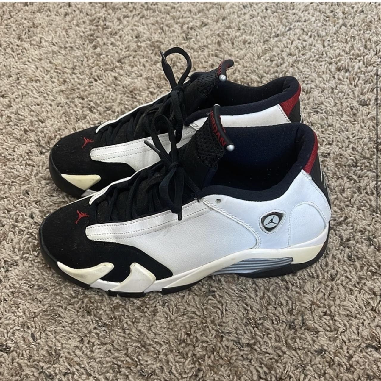 Jordan Brand × Nike Jordan 14 Black Toe Size US 7.5 / IT 37.5 - 4 Thumbnail