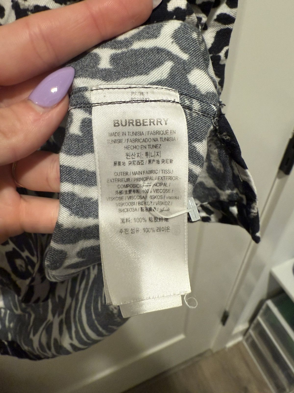 Burberry Burberry Animal Print Button Up Size US L / EU 52-54 / 3 - 5 Thumbnail