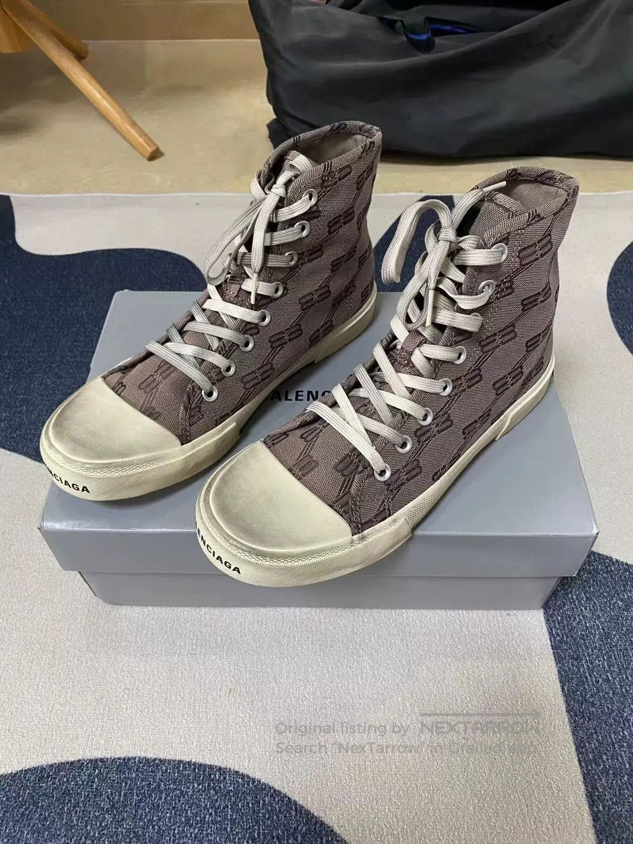 Balenciaga Balenciaga Paris Men's Fashion Sneakers. Size US 8 / EU 41 - 1 Thumbnail