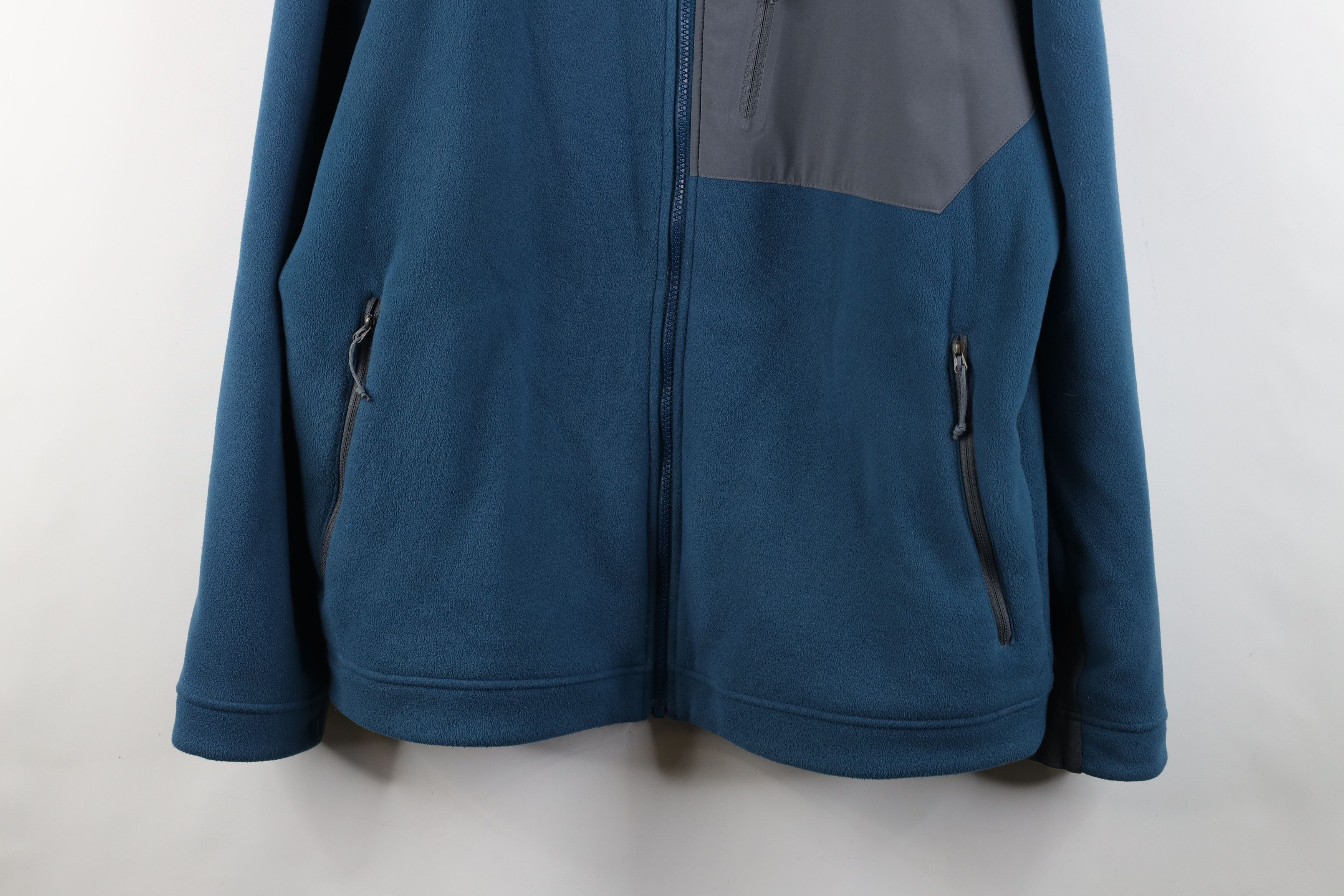 The North Face × Vintage Vintage The North Face Deep Pile Fleece Lined Jacket Blue Size US XL / EU 56 / 4 - 3 Thumbnail