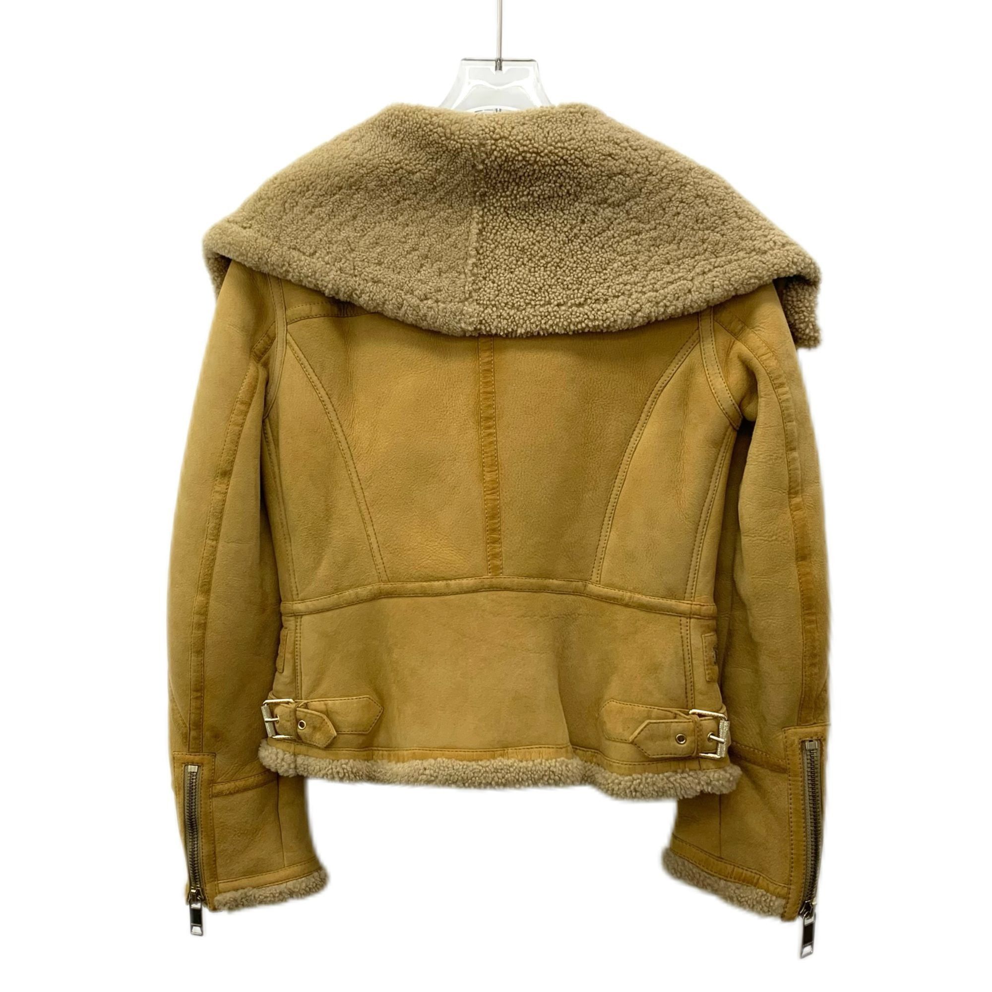 Burberry Burberry Brit Womens Brown Shearling Lambskin Jacket Size S Size S / US 4 / IT 40 - 8 Thumbnail