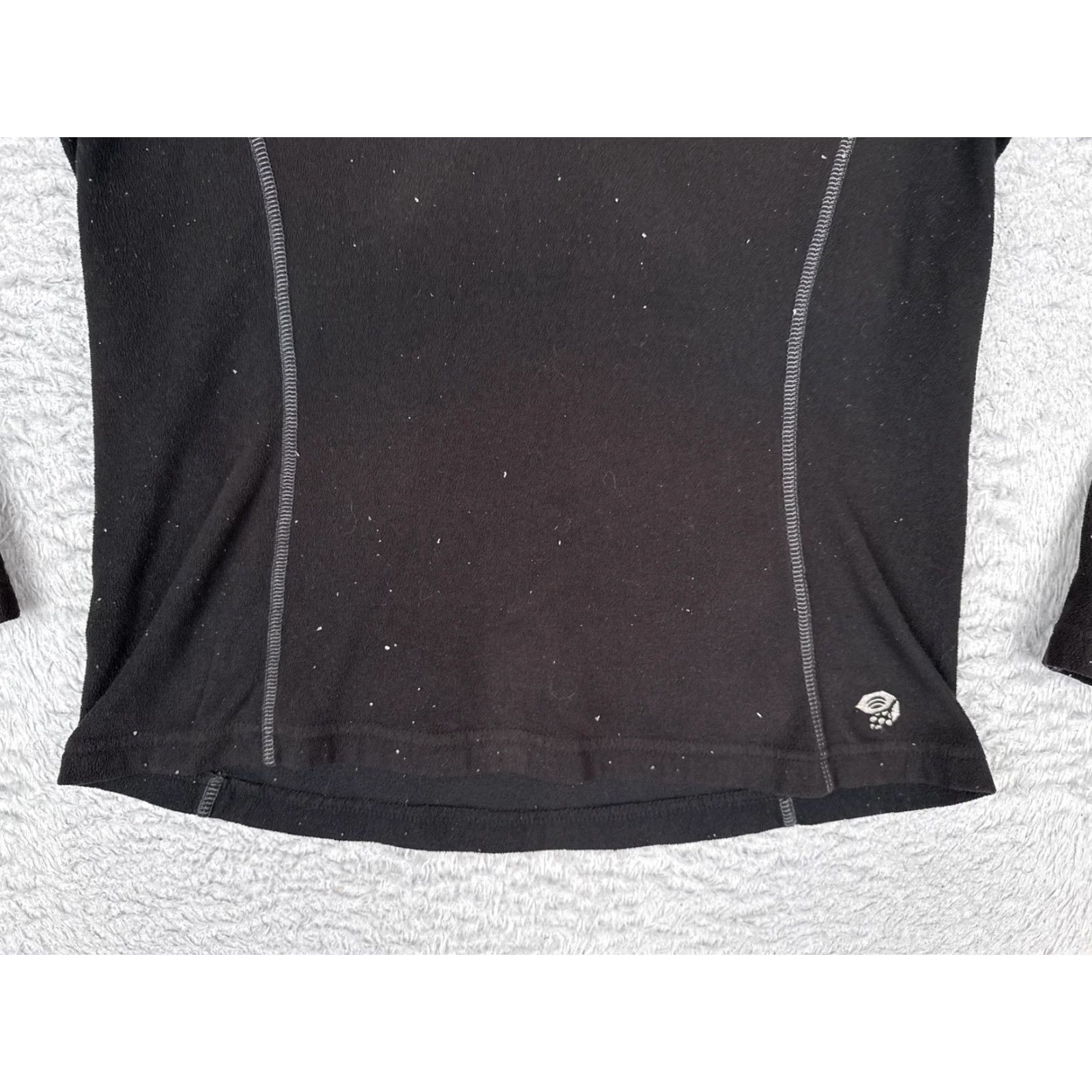 Mountain Hardwear Mountain Hardwear Pullover Womens M Black Fleece 1/4 Zip Hiking Top Poly Size M / US 6-8 / IT 42-44 - 5 Thumbnail