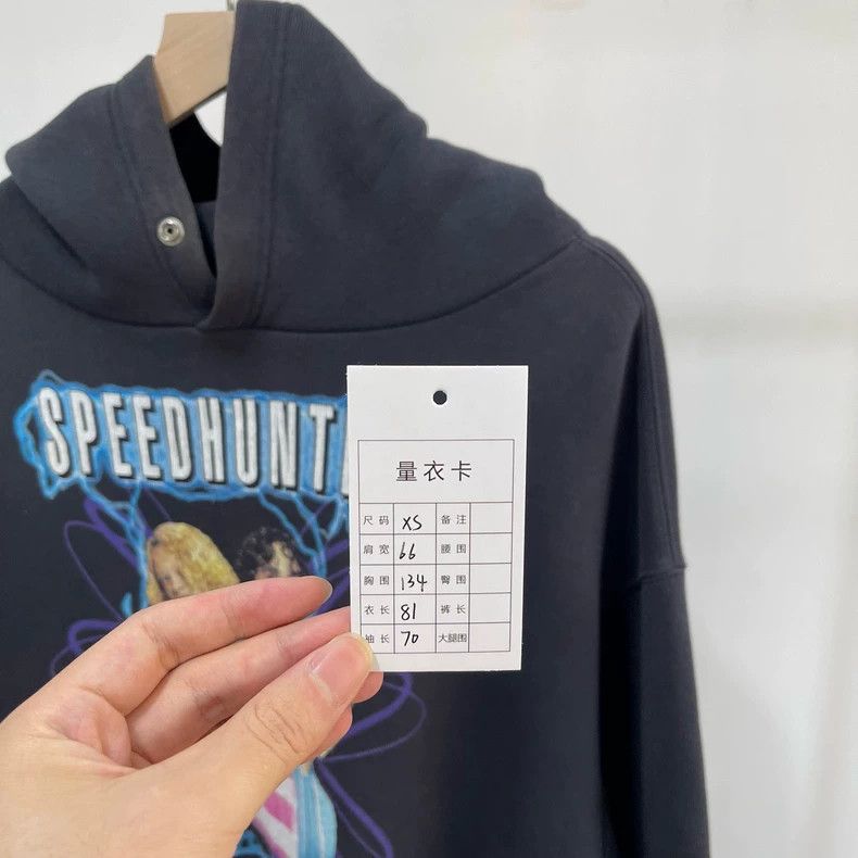 Balenciaga Balenciaga Band hoodie speed huters black Size US XS / EU 42 / 0 - 6 Thumbnail