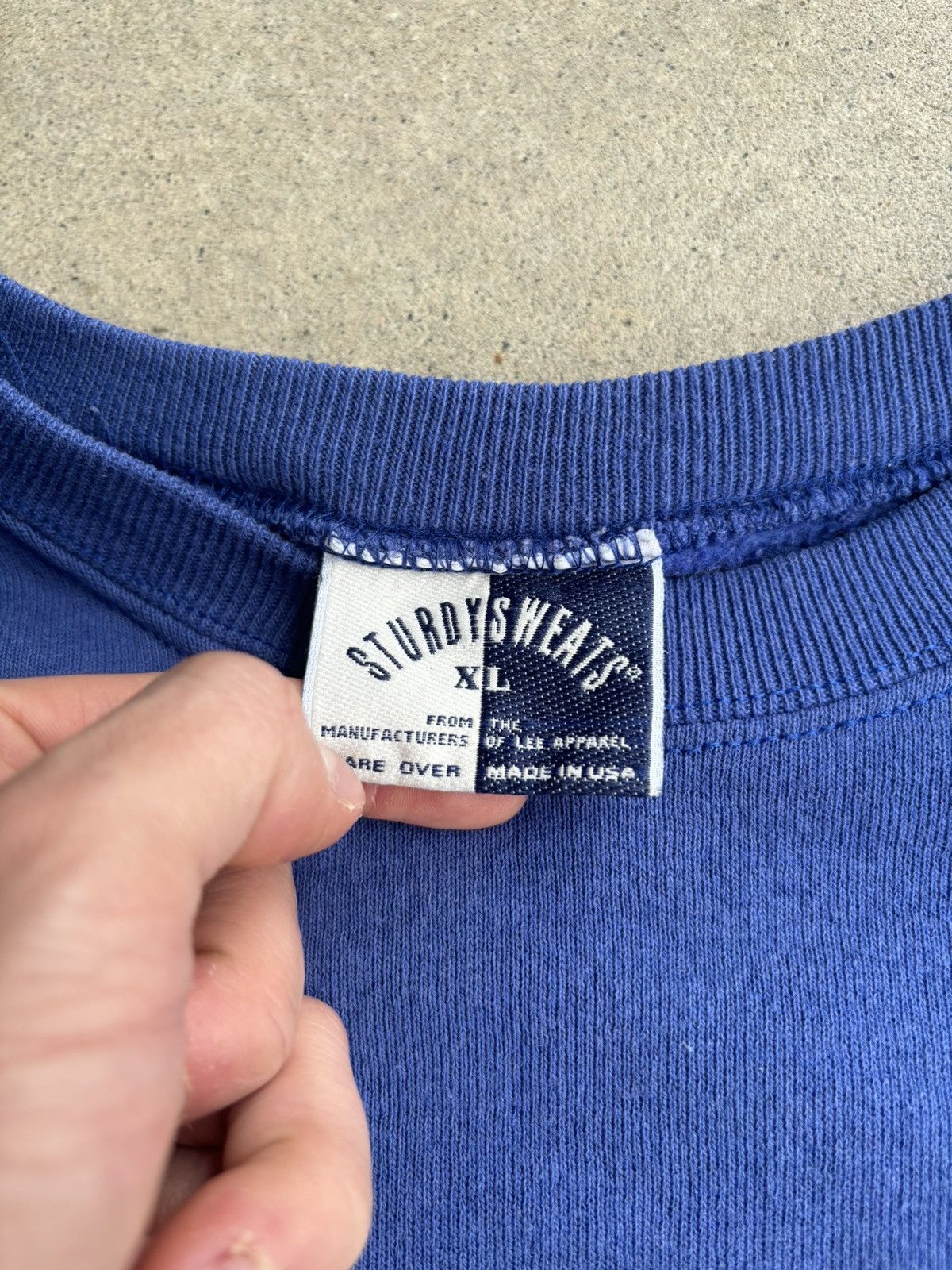 Band Tees × Vintage Crazy 90s Lush Spooky Blue Boxy Rock Band Grunge Crewneck Size US XL / EU 56 / 4 - 5 Thumbnail