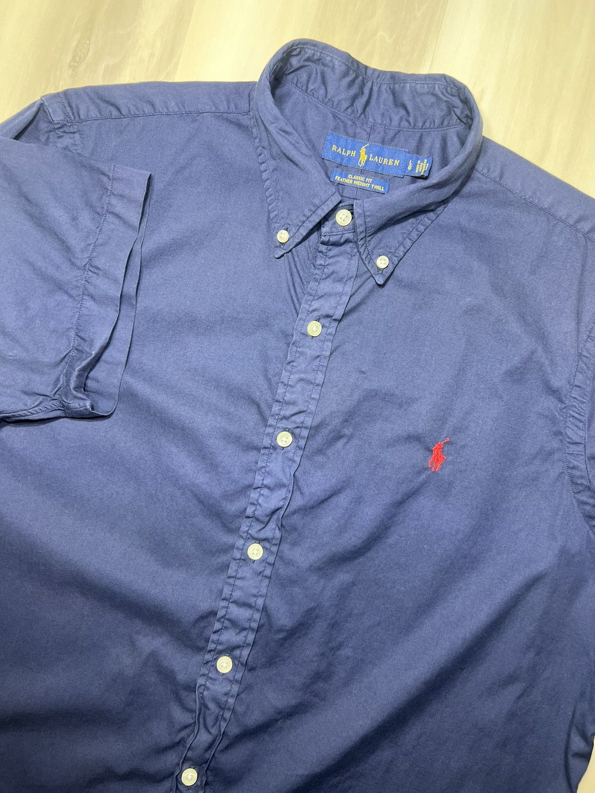 Polo Ralph Lauren Polo Ralph Lauren Sz L Featherweight Twill Pony Classic Fit Size US L / EU 52-54 / 3 - 1 Thumbnail