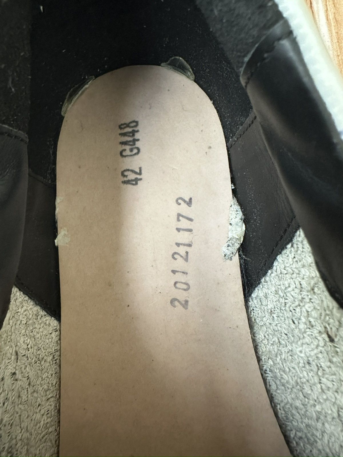 Golden Goose Golden Goose Superstar GGDB Black Leather Lowtop Sneakers Size US 9 / EU 42 - 22 Thumbnail