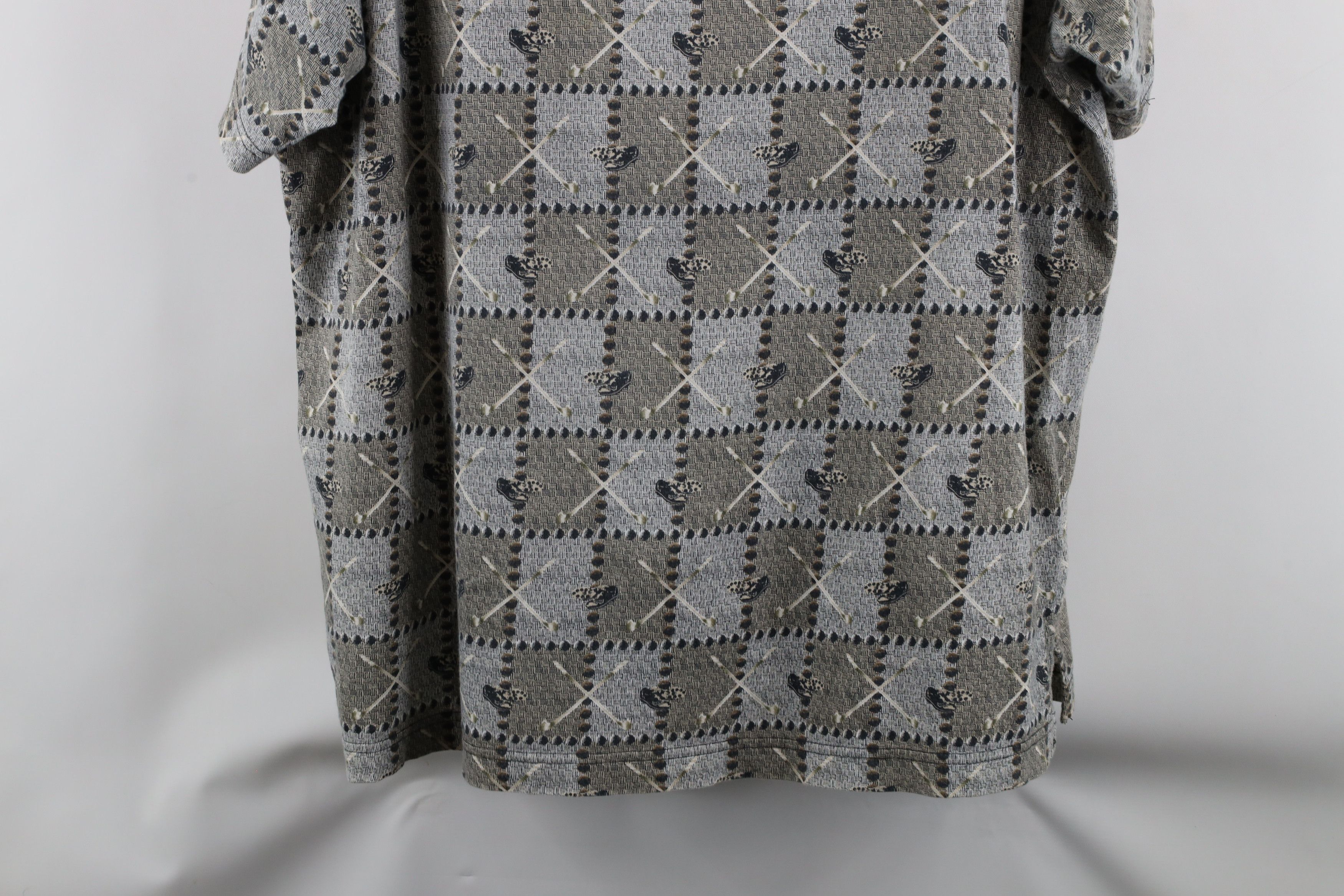 Vintage Vintage 90s Streetwear Club All Over Print Golf Polo Shirt Size US XL / EU 56 / 4 - 9 Thumbnail