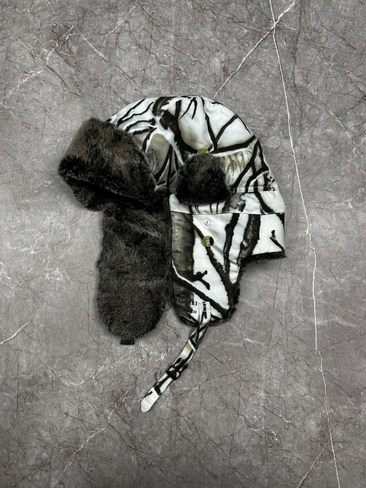 Hysteric Glamour VINTAGE Y2K Realtree Camo Trapper Ushanka Faux Fur Hat A8G Size ONE SIZE - 1 Thumbnail