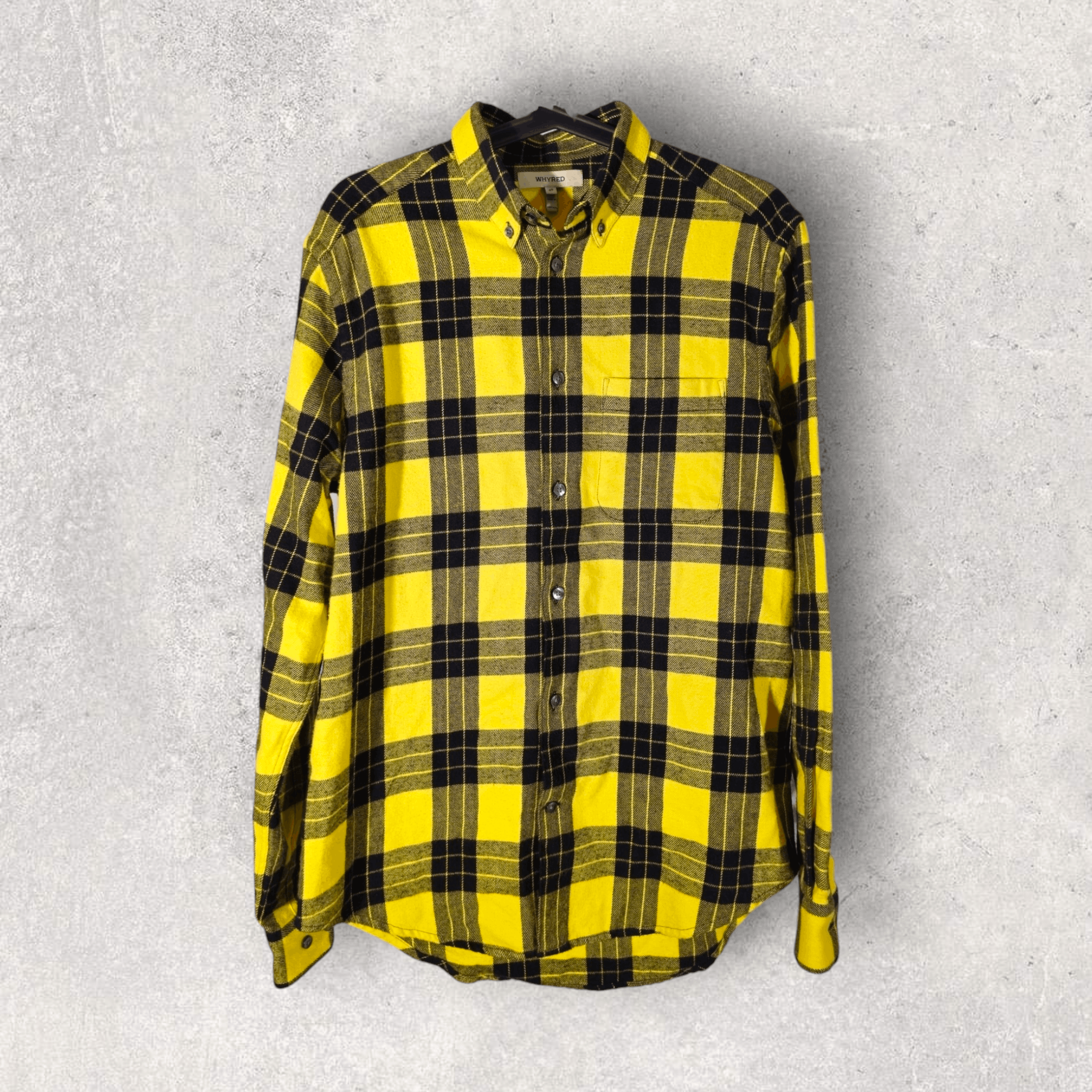 Whyred checked flannel shirt