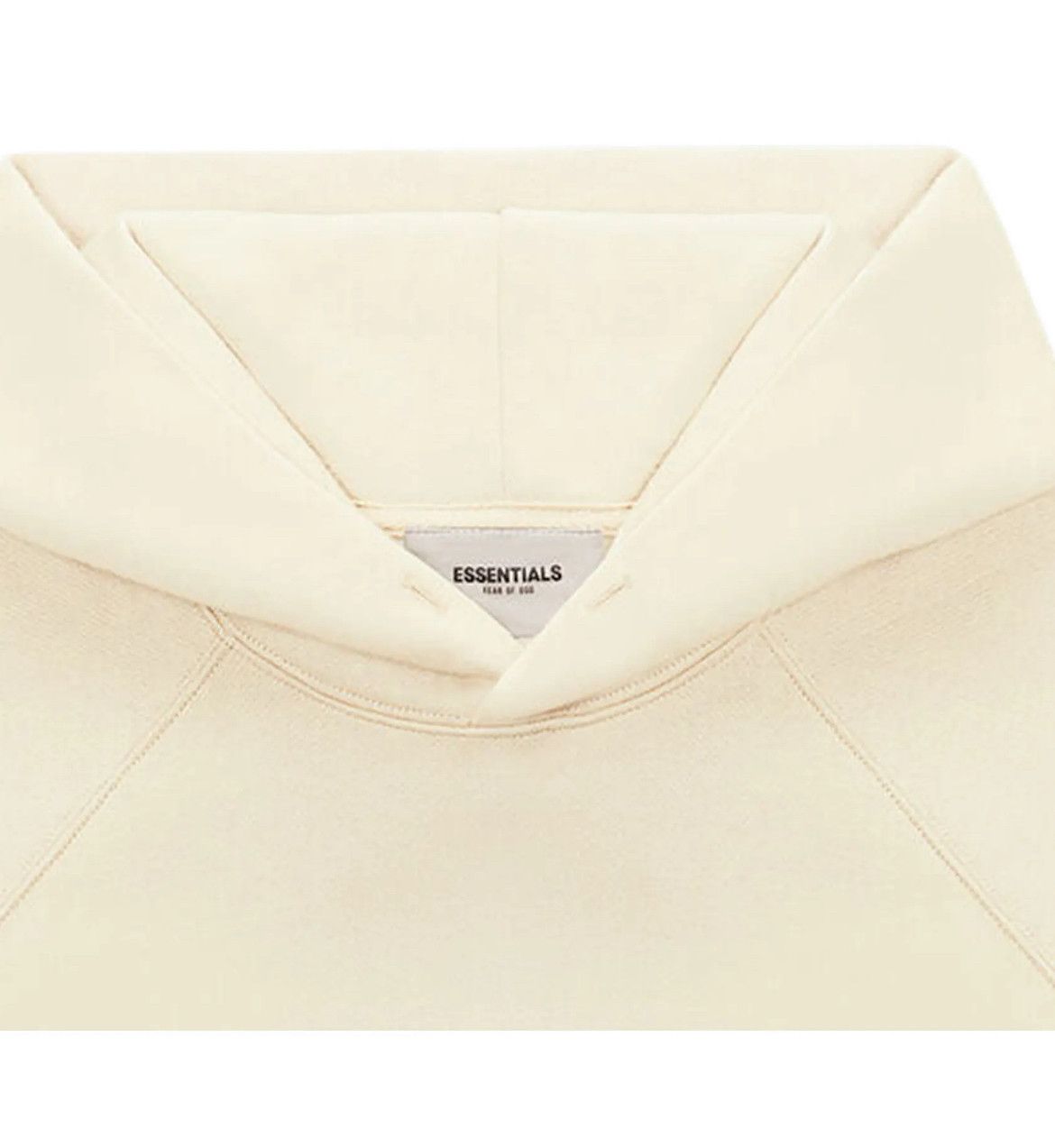 Essentials × Fear of God FEAR OF GOD "ESSENTIALS" BUTTERCREAM HOODIE APPLIQUE LOGO Size US S / EU 44-46 / 1 - 3 Thumbnail