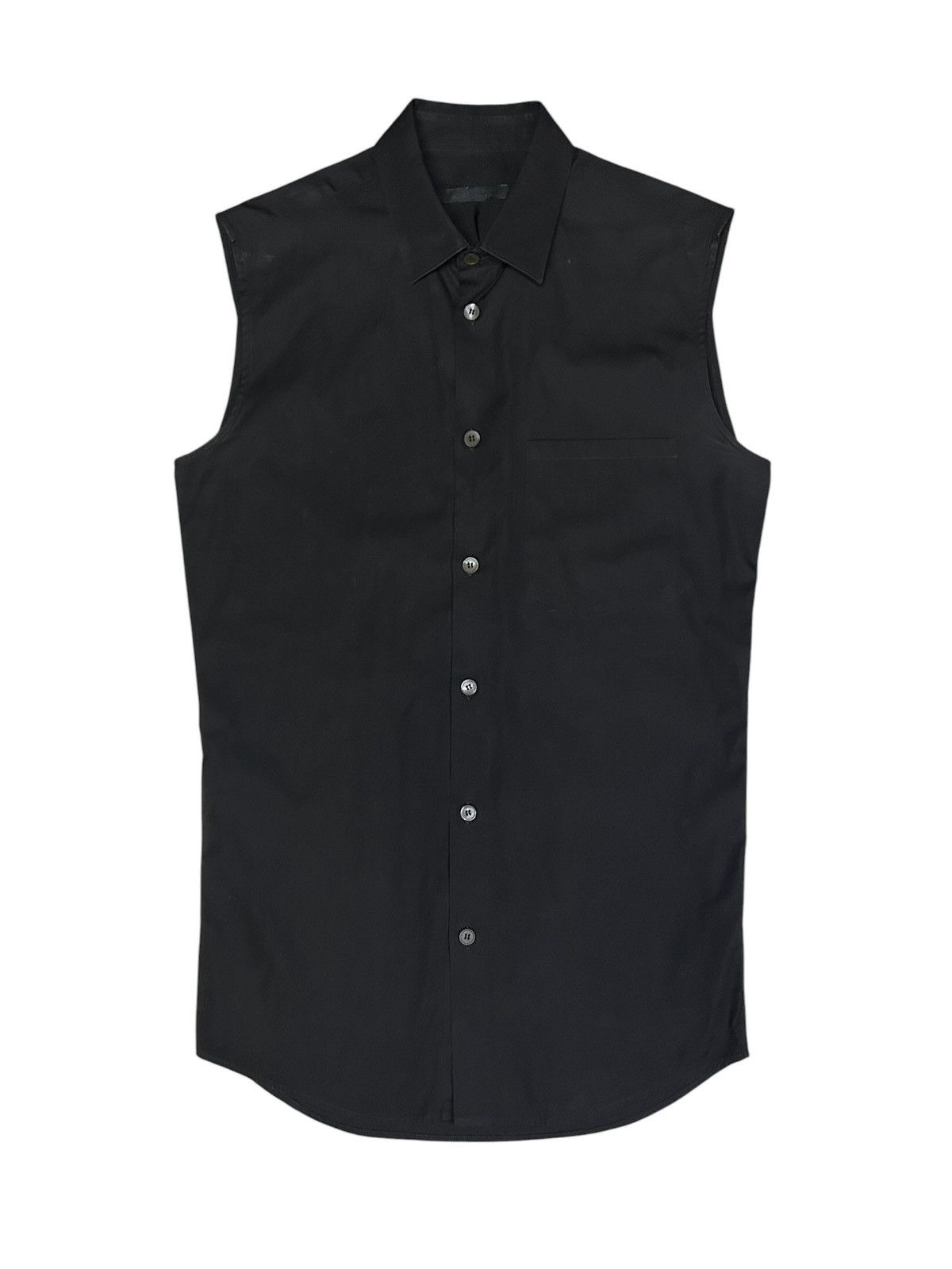 Helmut Lang S/S 03 Sleeveless Button Up Size US M / EU 48-50 / 2 - 2 Thumbnail