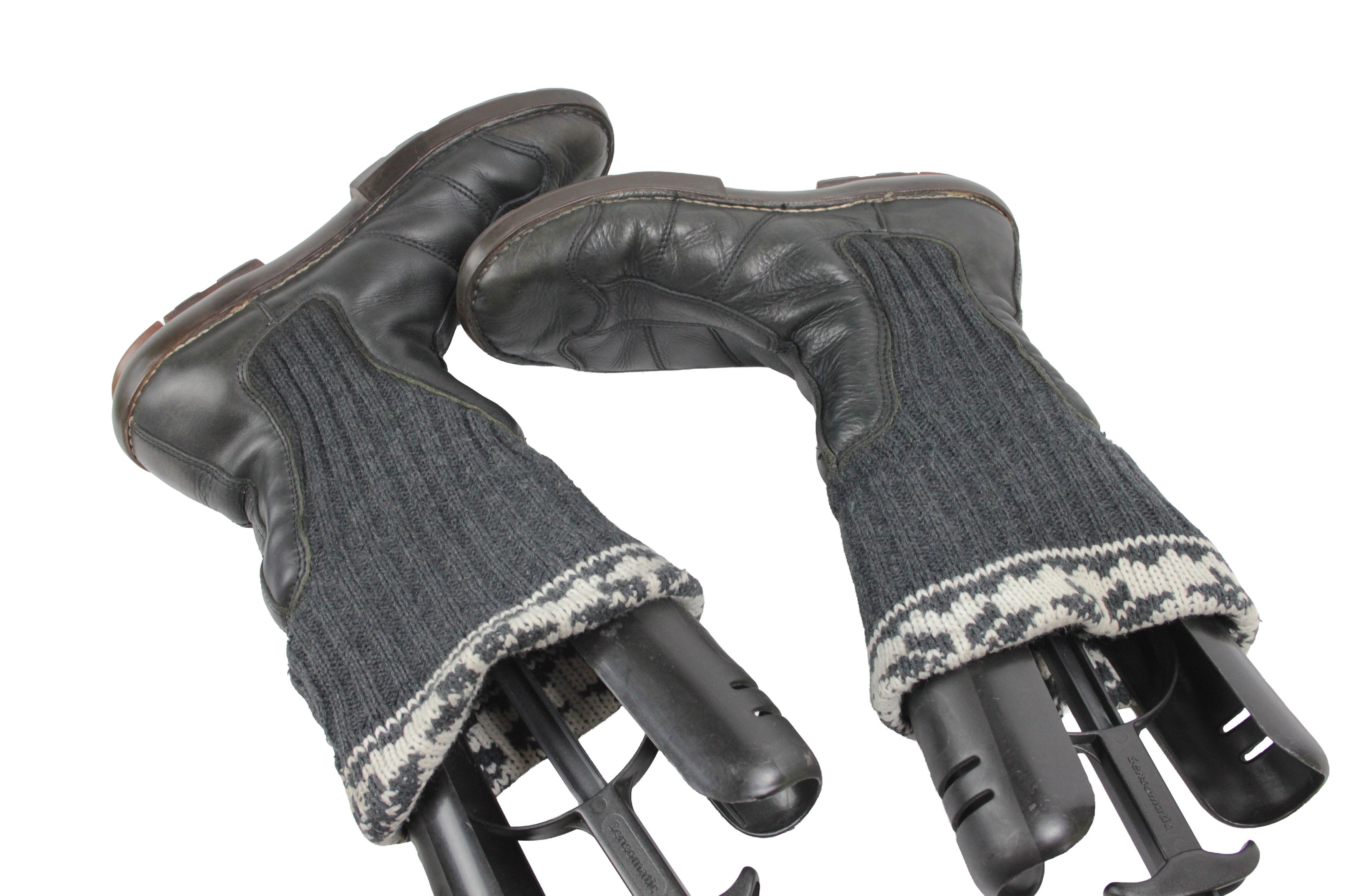 Japanese Brand The Art Company 00S Y2K Avant Garde Goblin Knit Boots Size US 8 / EU 41 - 11 Thumbnail
