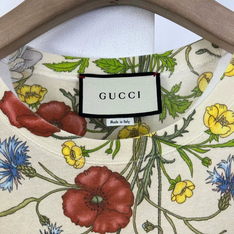 Gucci Gucci Floral Print Short Sleeve Tshirt-2506 Size S / US 4 / IT 40 - 3 Thumbnail