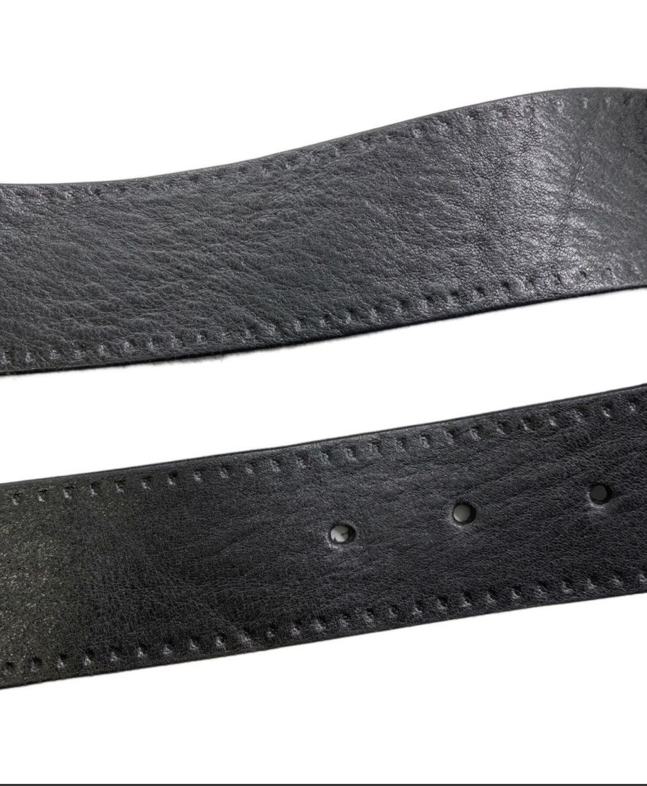 Gucci GUCCI Golf G Buckle Leather Belt Demna Runway Monogram Logo Size ONE SIZE - 5 Thumbnail