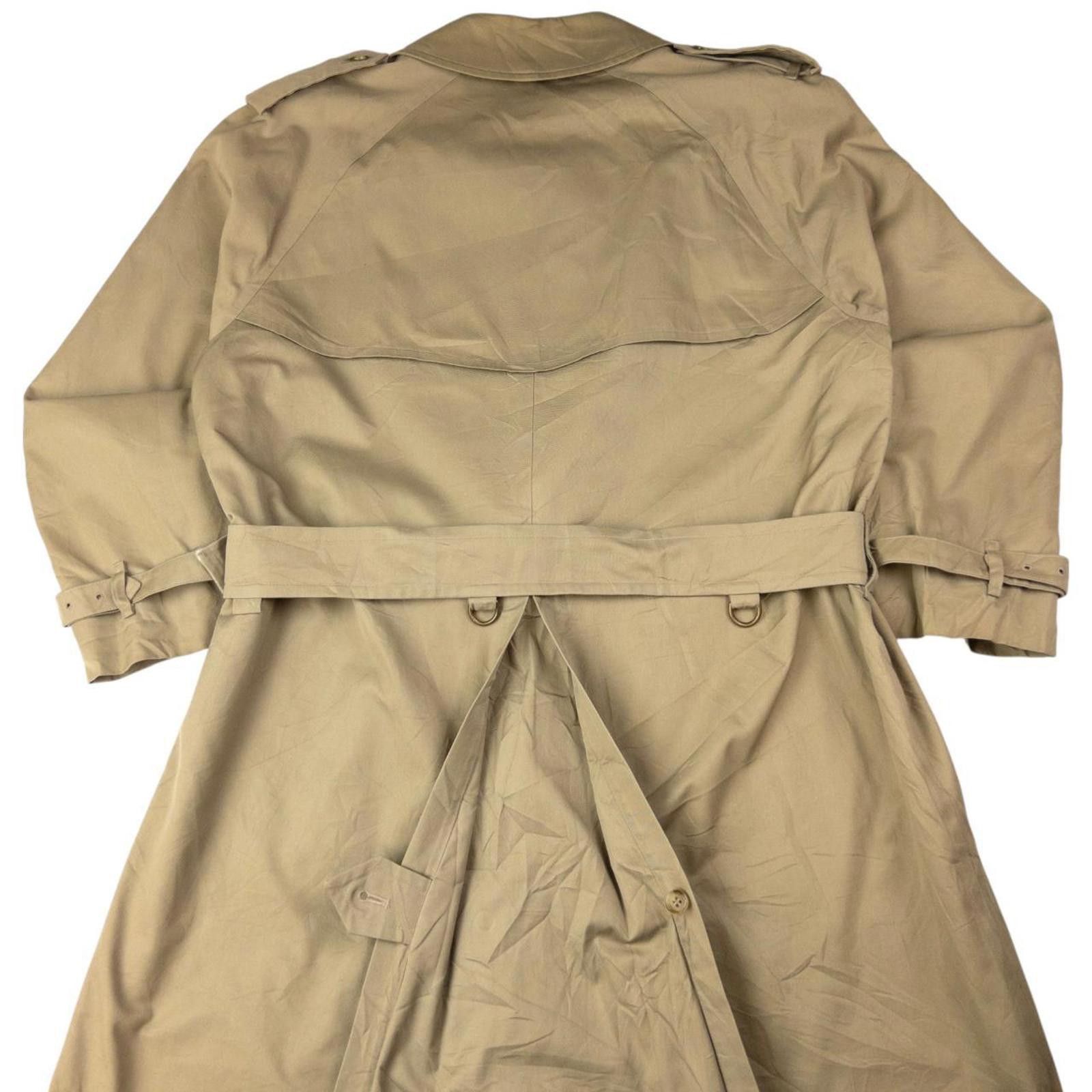 Burberry Vintage Burberry Nova Check Lined Belted Trench Coat Size XL Size US XL / EU 56 / 4 - 7 Thumbnail