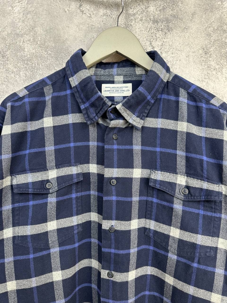 Barbour Barbour and Sons Forestay Flannel Shirt Plaid/Check Button Size US XXL / EU 58 / 5 - 4 Thumbnail