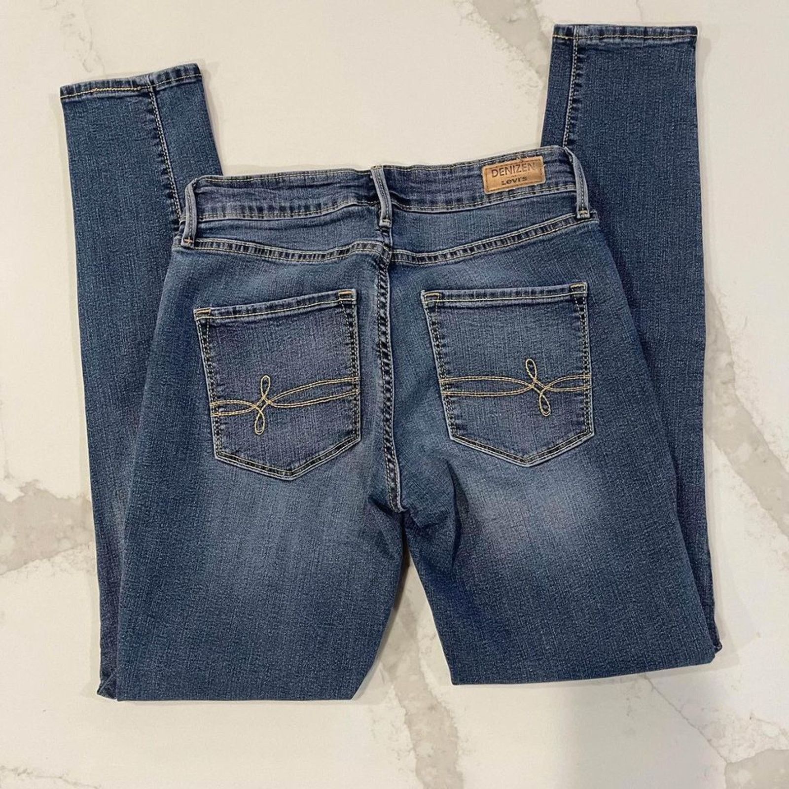 Denizen Denizen By Levi Modern Skinny Denim Jeans Women's 2M W26 L32 Size 26" / US 2 / IT 38 - 5 Thumbnail