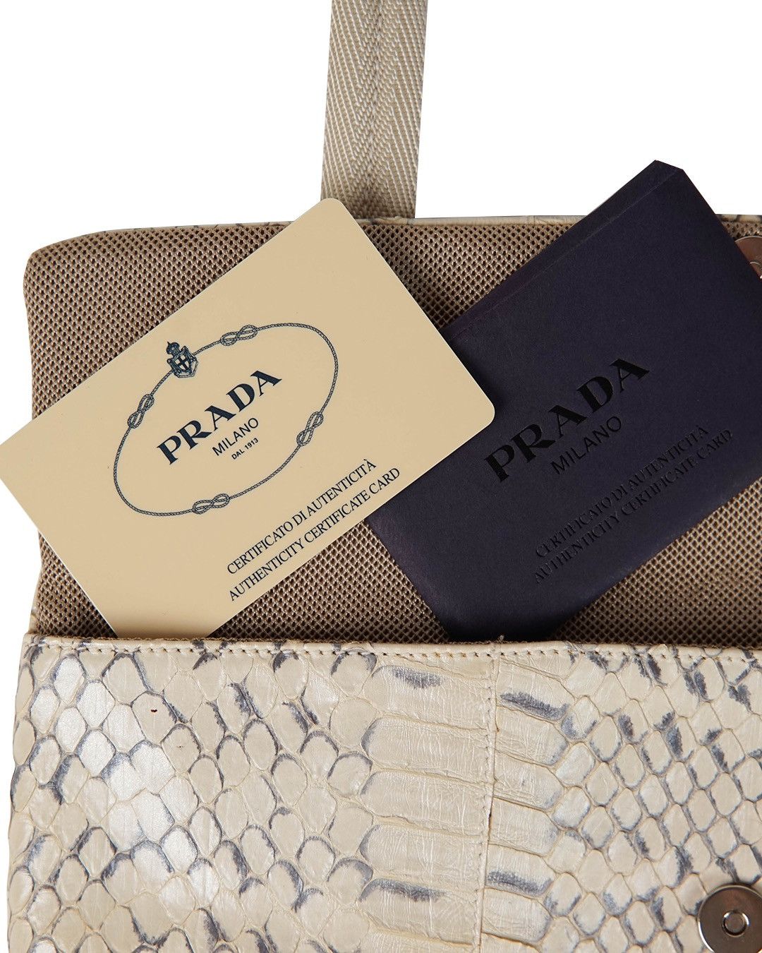 Prada Prada F/W1999 Snakeskin Bag Size ONE SIZE - 8 Thumbnail