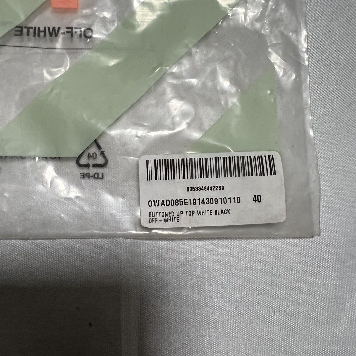 Off-White OFF-WHITE BUTTONED UP TOP Size S / US 4 / IT 40 - 9 Thumbnail