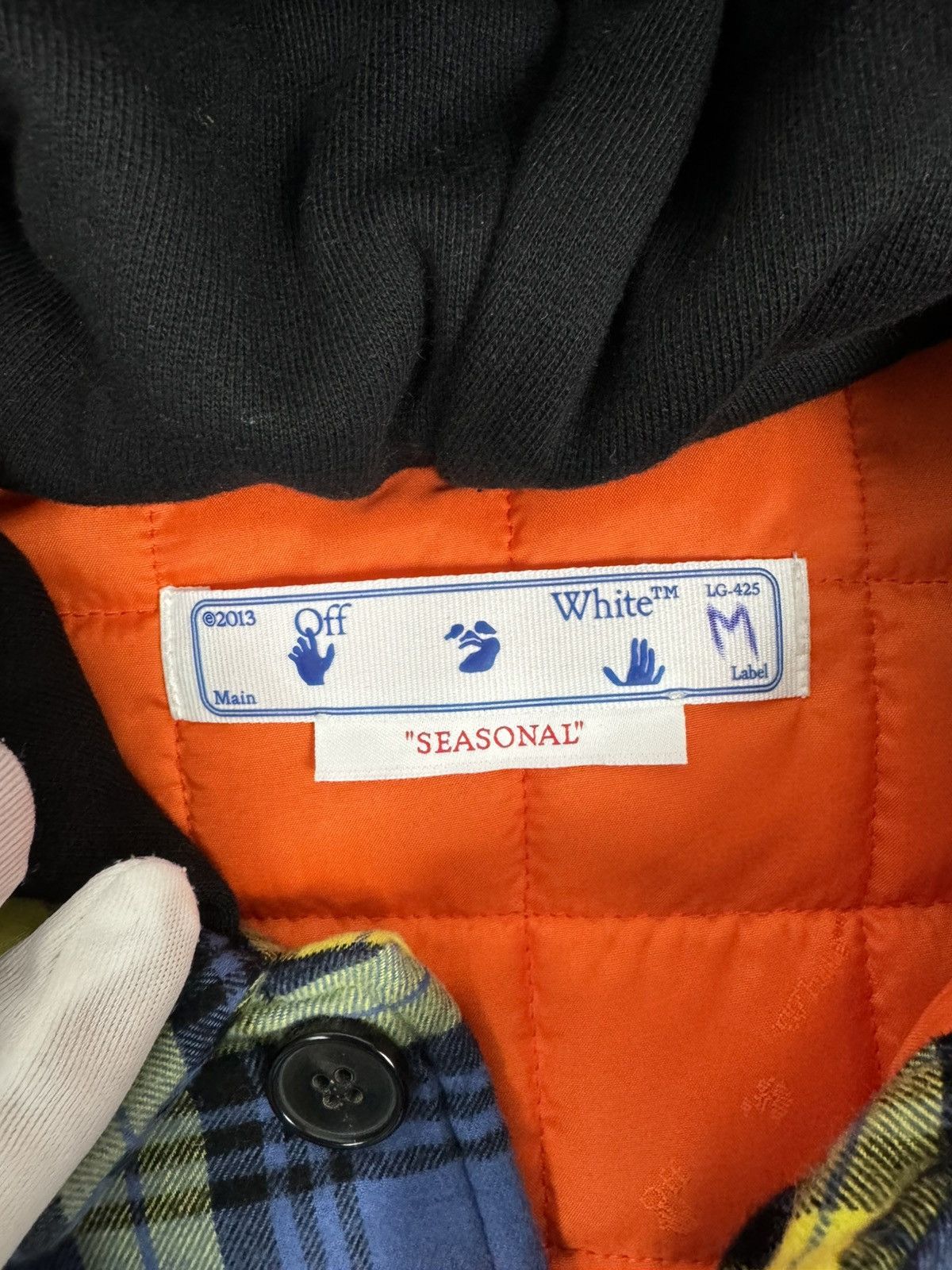 Off-White Off-White Hooded Flamen Jacket Size US M / EU 48-50 / 2 - 5 Thumbnail