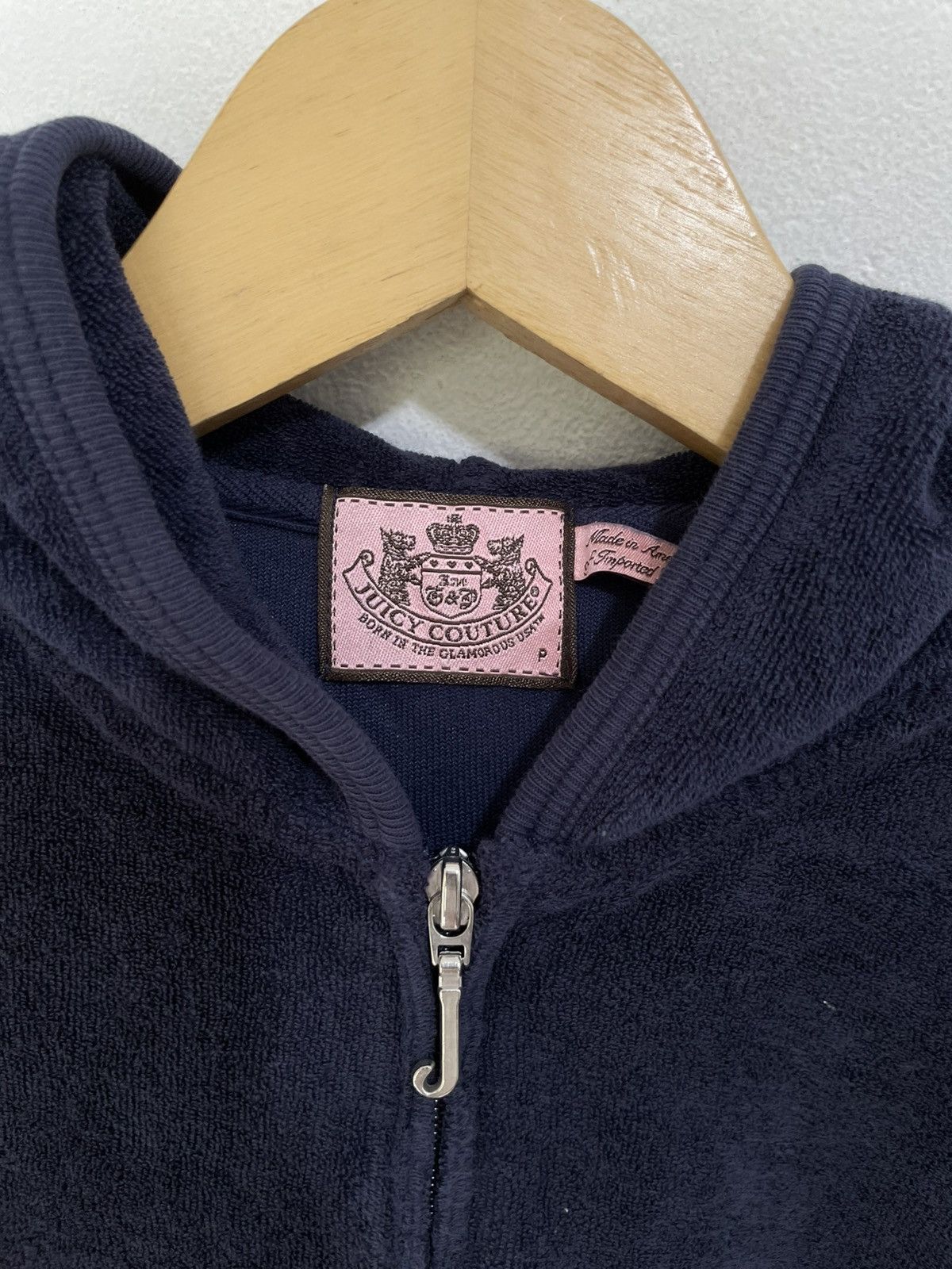 Juicy Couture Vintage Juicy Couture Zip-up Hoodie Size XS / US 0-2 / IT 36-38 - 4 Thumbnail