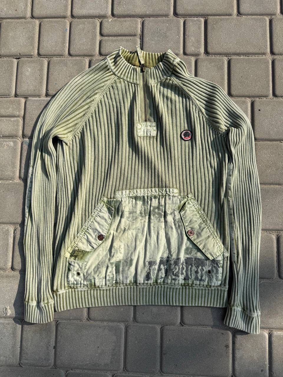 Oakley × Streetwear × Vintage Vintage RARE 1/4 Zip Sweater