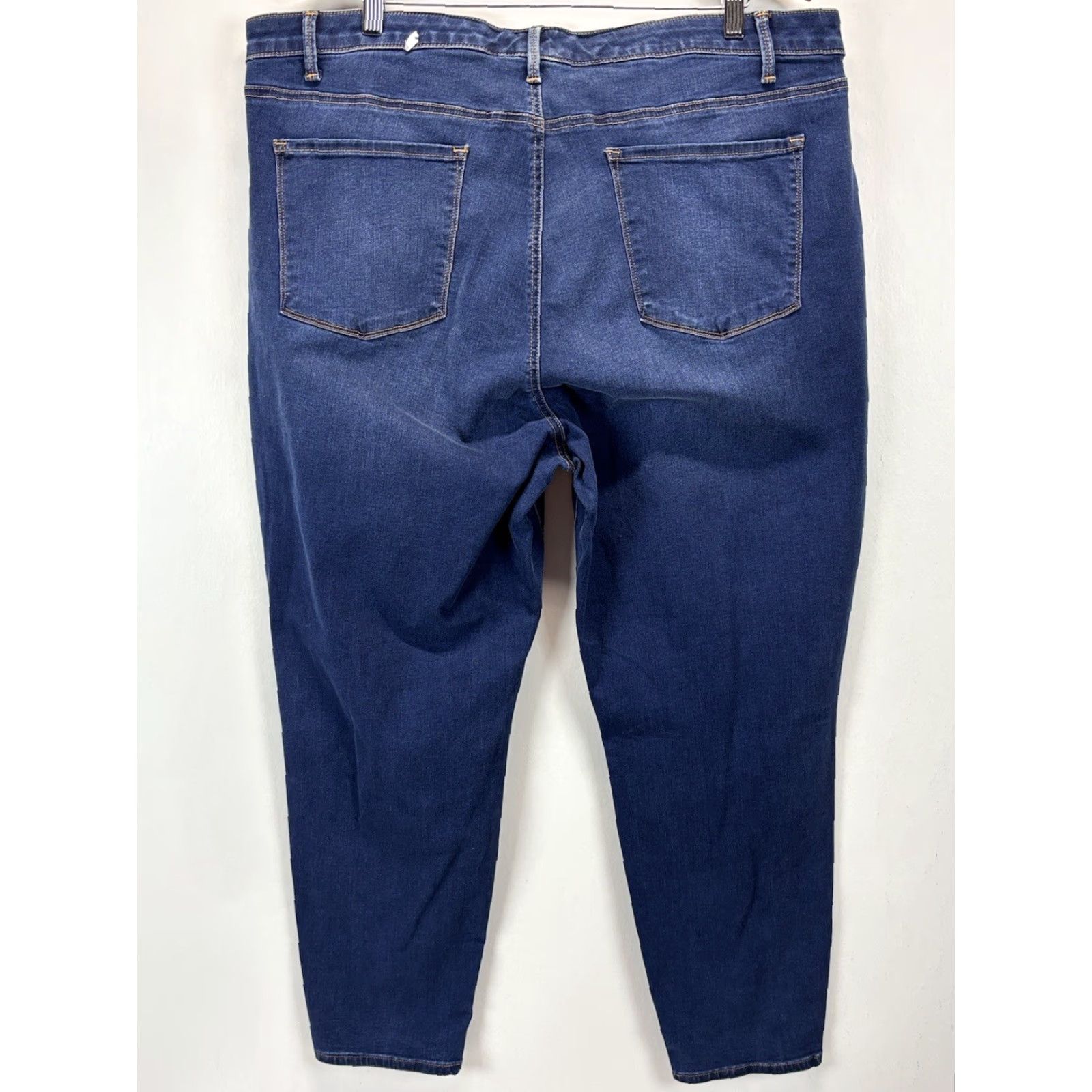 Talbots VINTAGE Talbots Women's Jegging Ankle Jeans Size 22W Plus High Rise Stretch Denim Blue Size 40" / US 18 - 3 Thumbnail