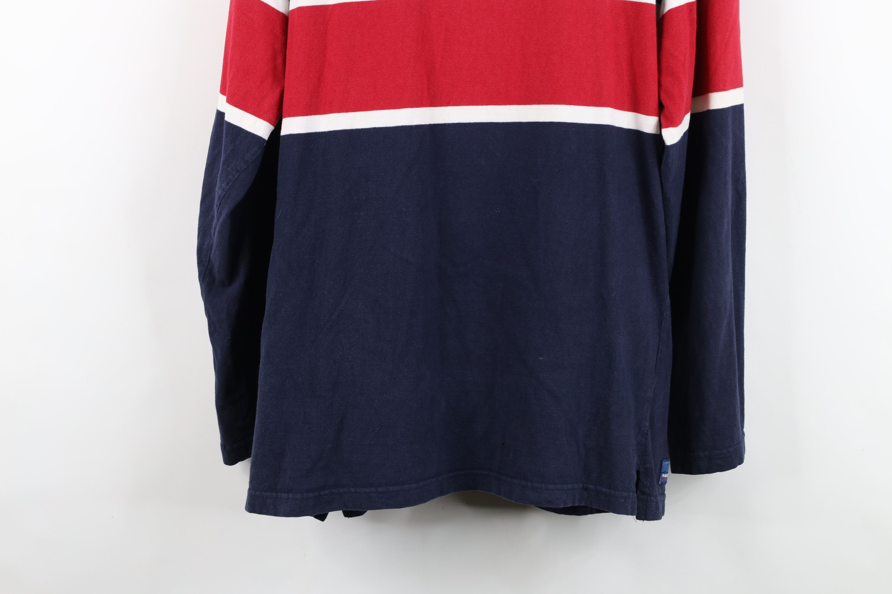 Vintage Vintage 90s Streetwear Block Long Sleeve Rugby Polo Shirt Size US M / EU 48-50 / 2 - 13 Thumbnail