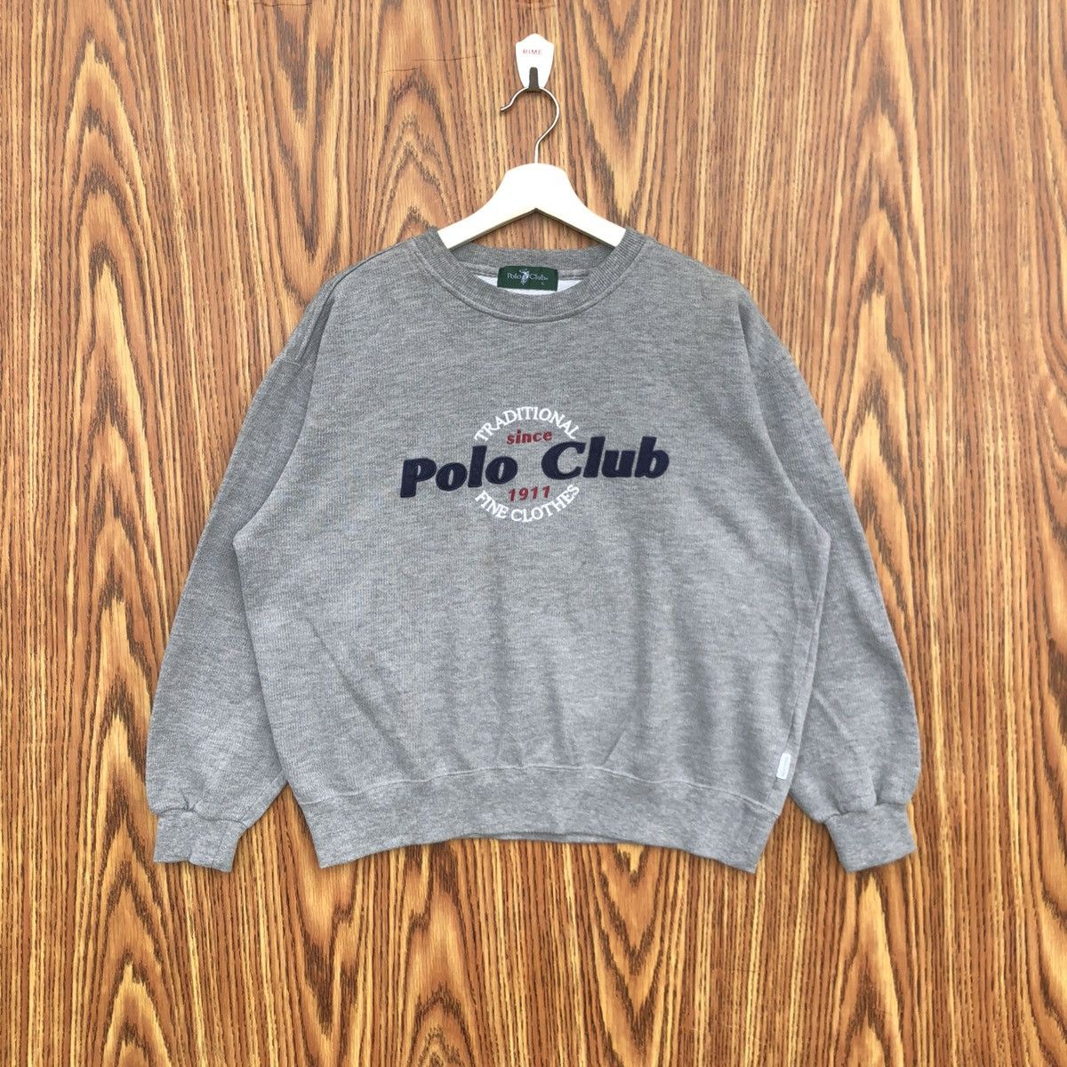 Vintage Vintage Polo Club Sweatshirt Size US L / EU 52-54 / 3 - 1 Thumbnail
